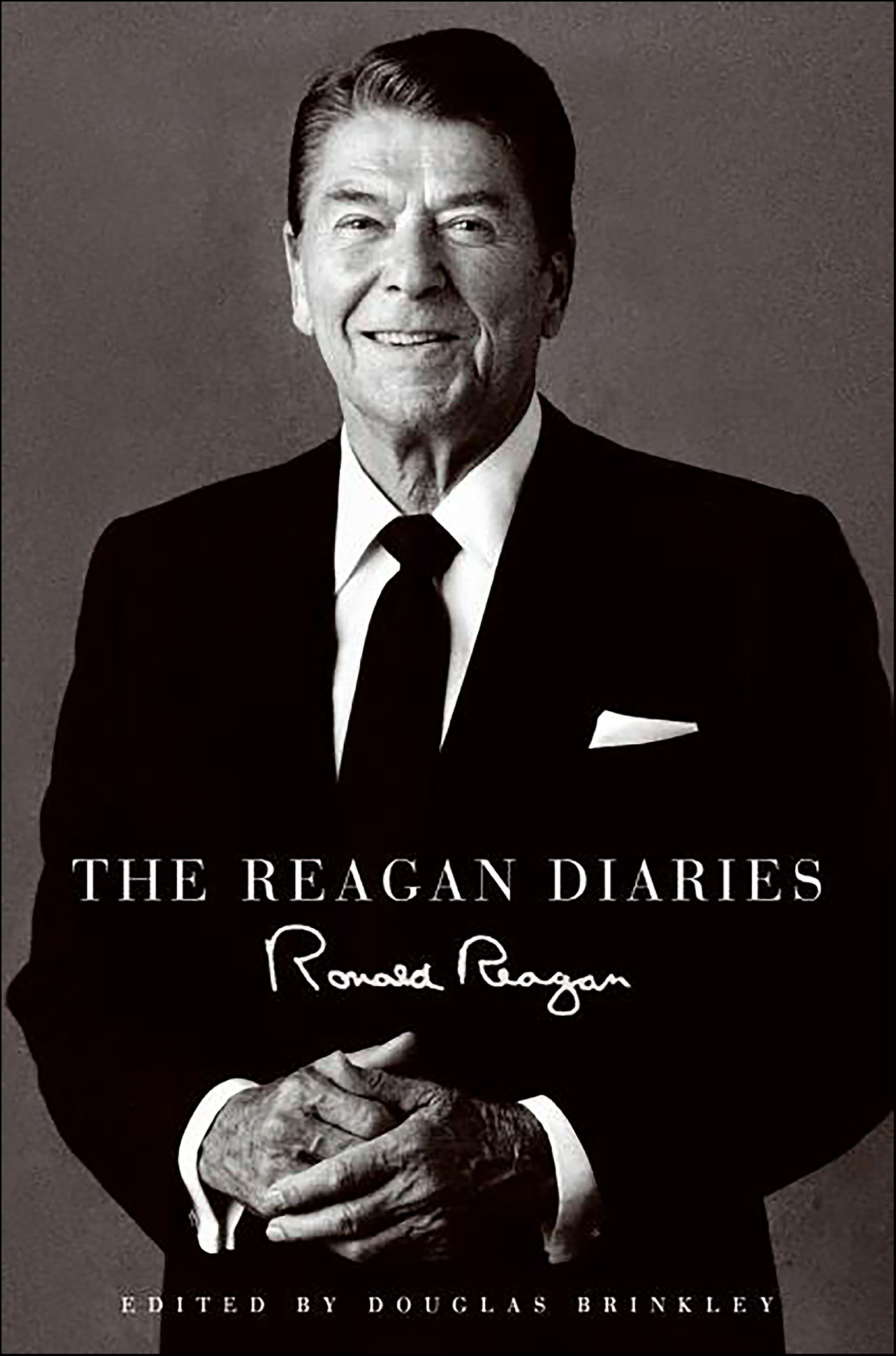 This image is the cover for the book Reagan Diaries