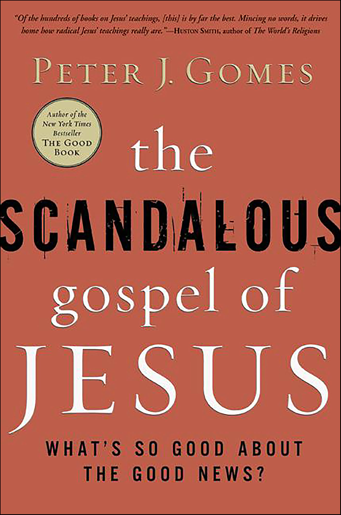 This image is the cover for the book Scandalous Gospel of Jesus