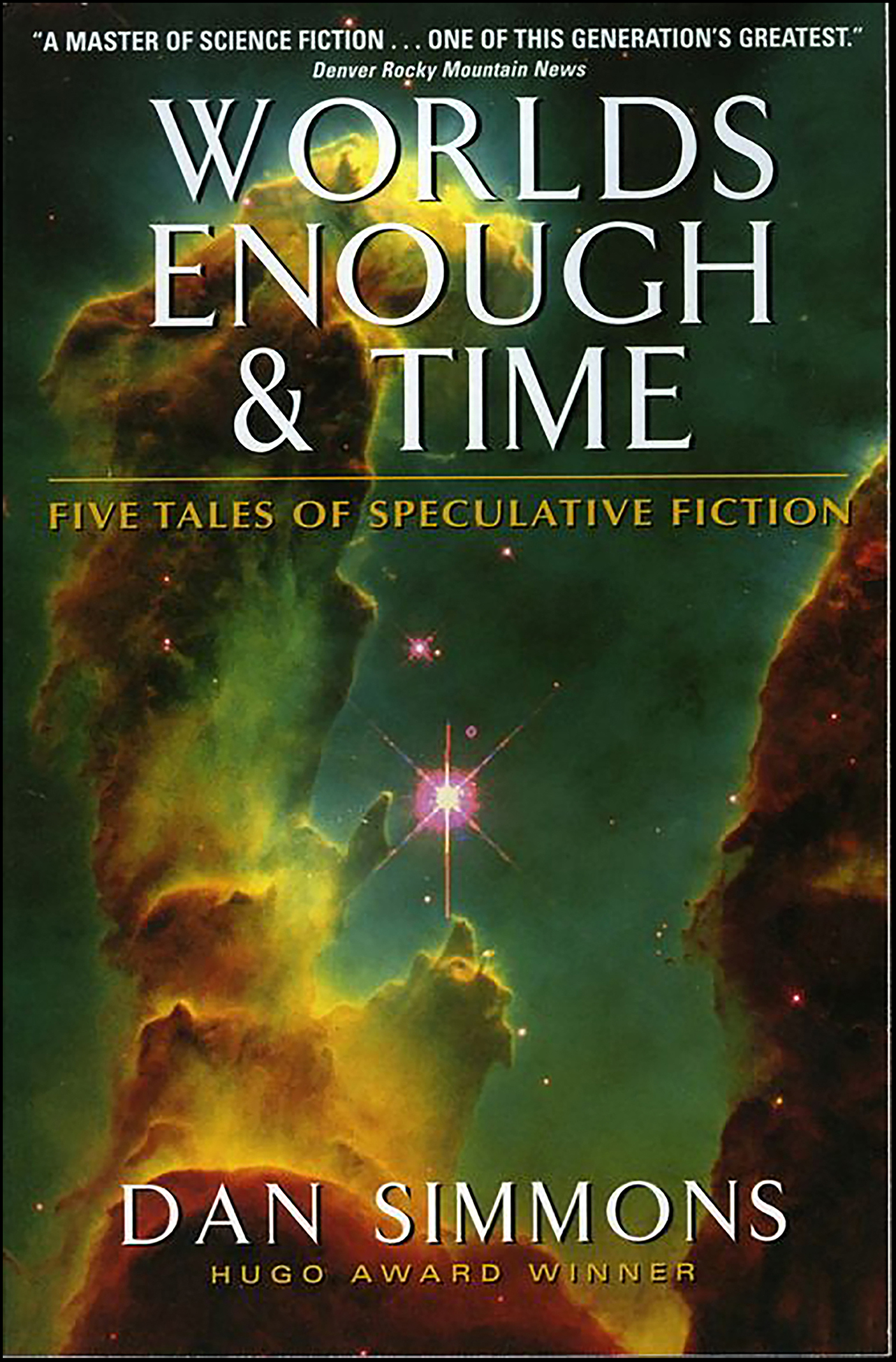 This image is the cover for the book Worlds Enough & Time