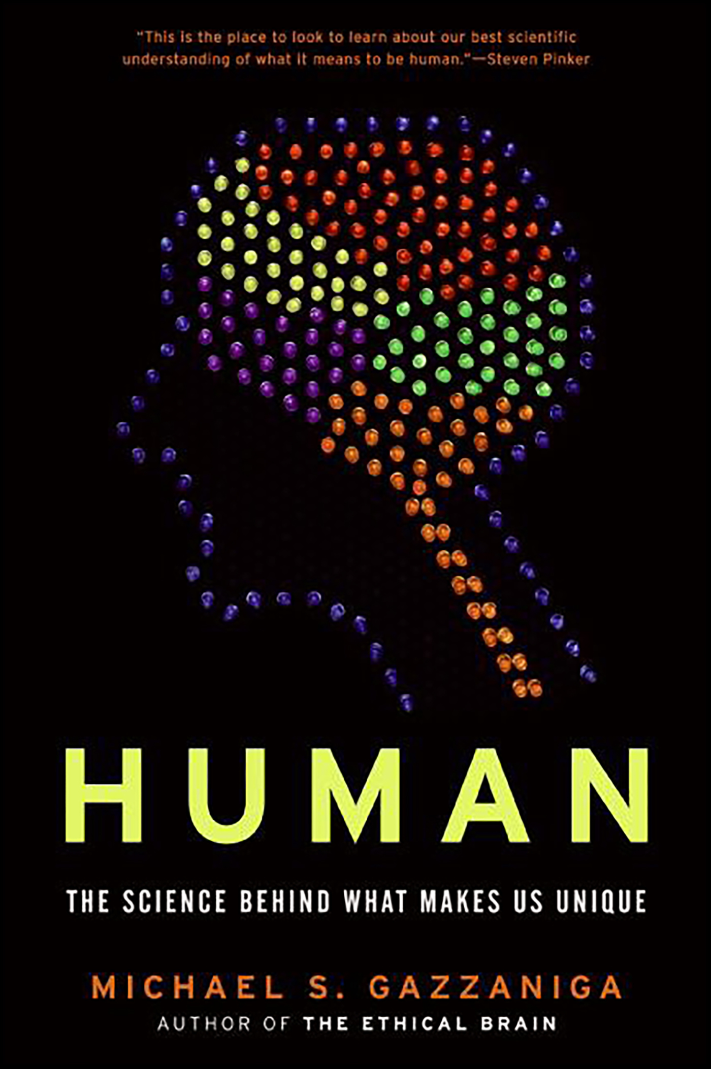 This image is the cover for the book Human