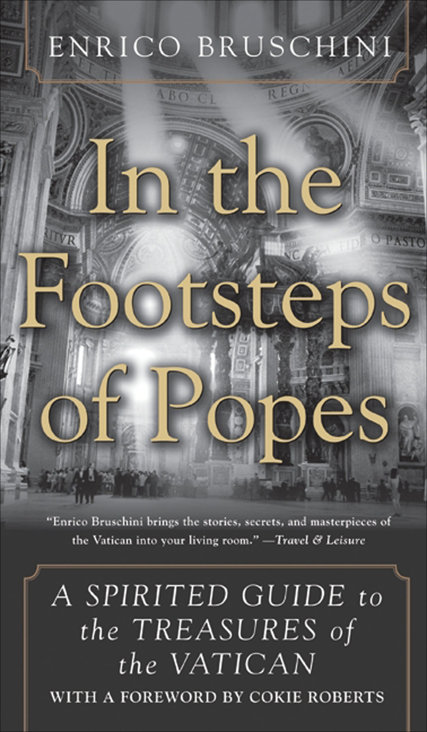 This image is the cover for the book In the Footsteps of Popes