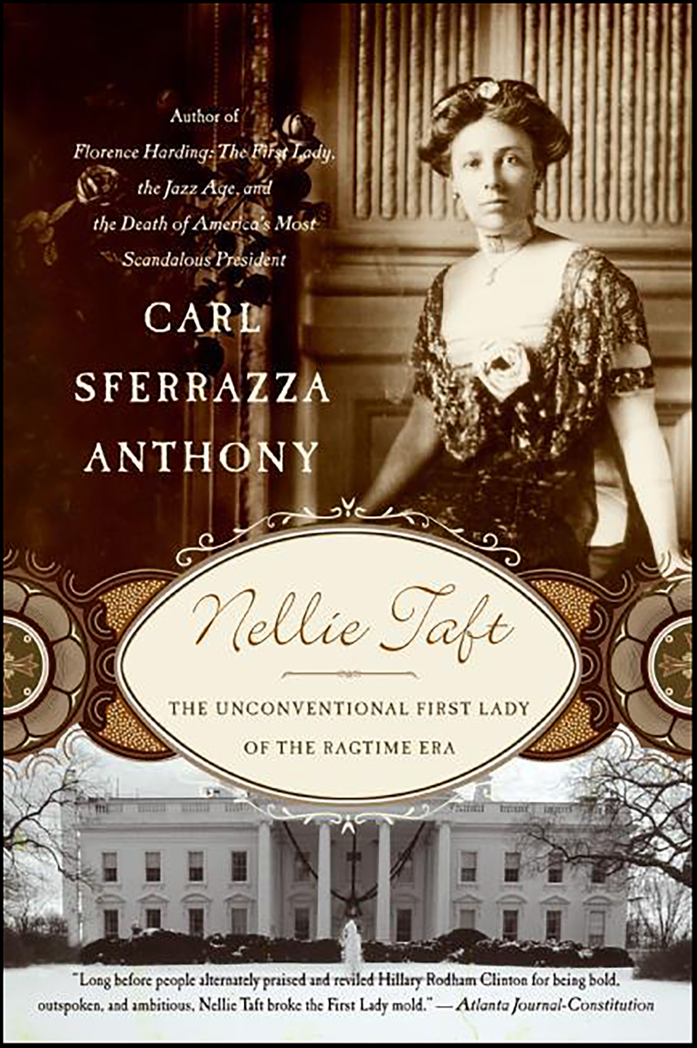 This image is the cover for the book Nellie Taft