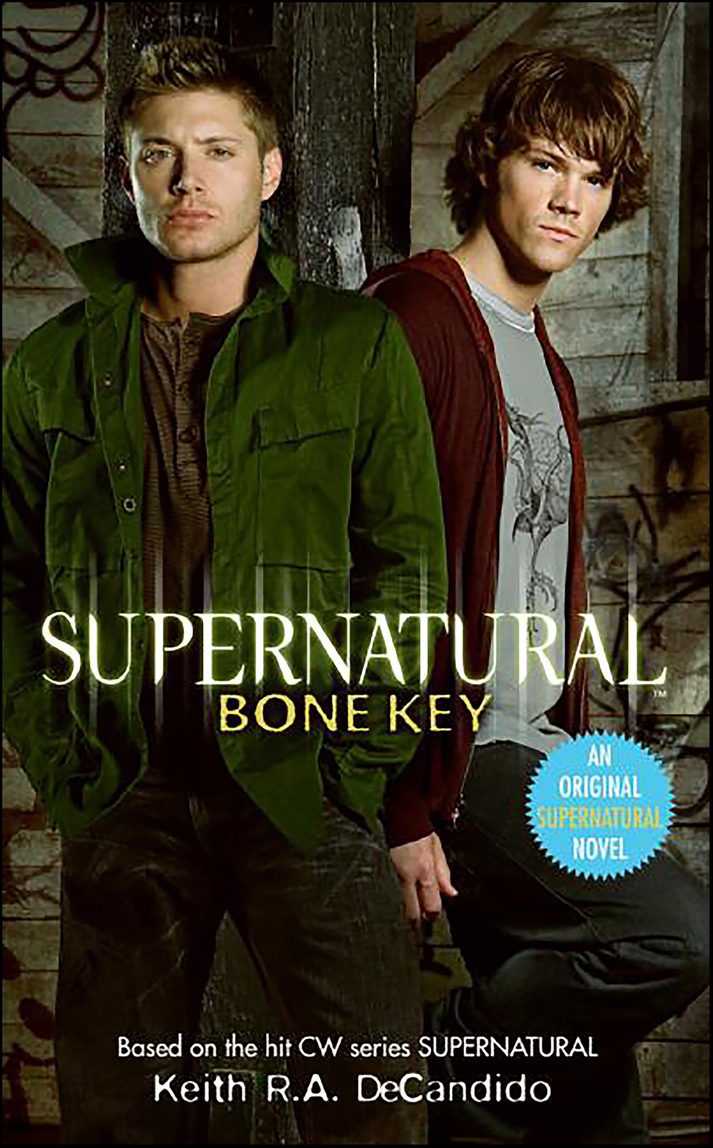 This image is the cover for the book Supernatural: Bone Key, Supernatural Series