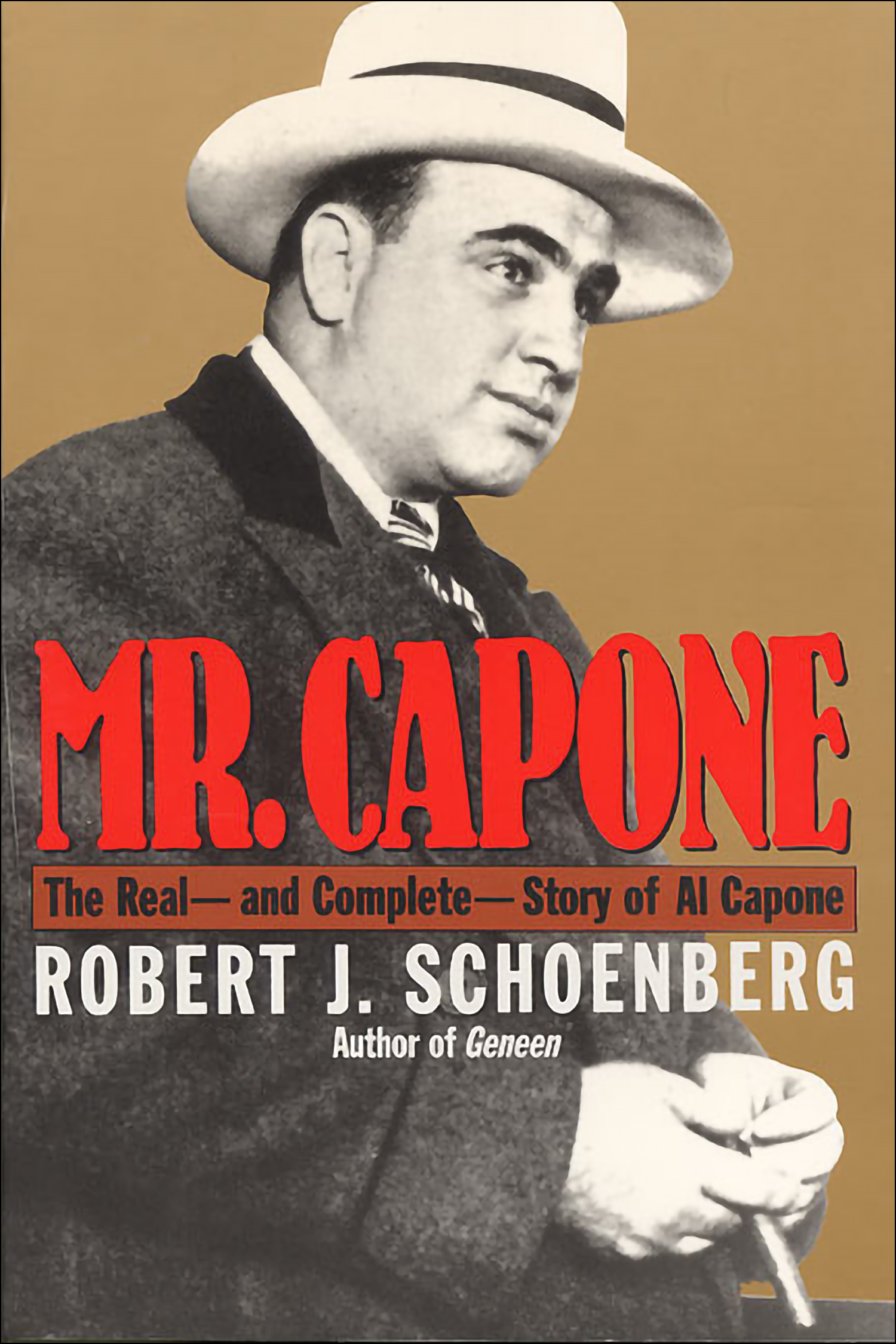 This image is the cover for the book Mr. Capone