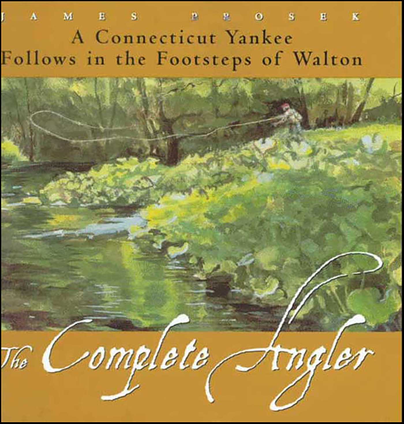 This image is the cover for the book Complete Angler