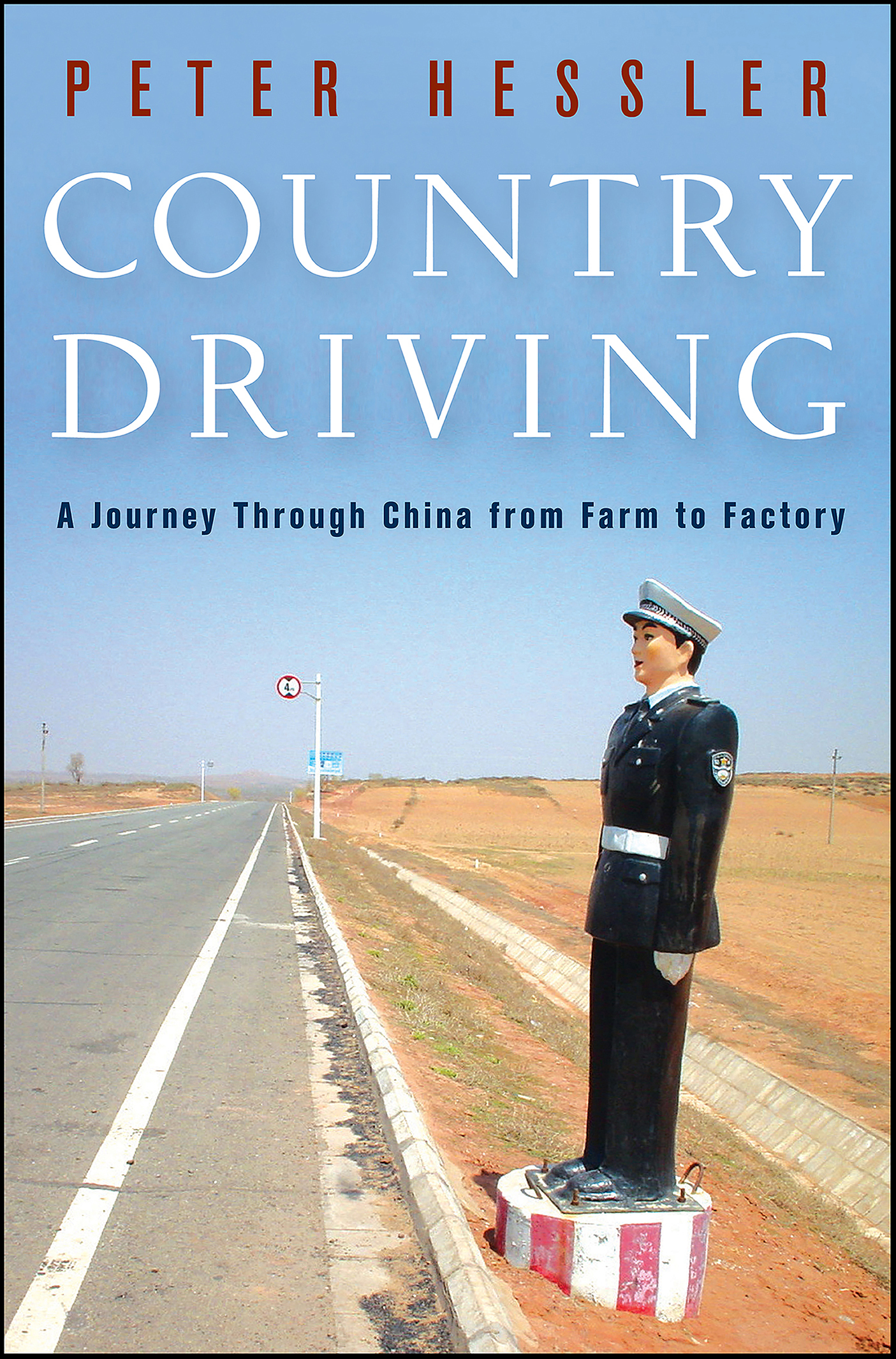 This image is the cover for the book Country Driving