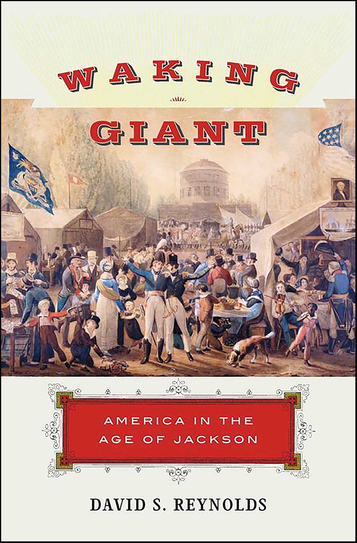 This image is the cover for the book Waking Giant, American History