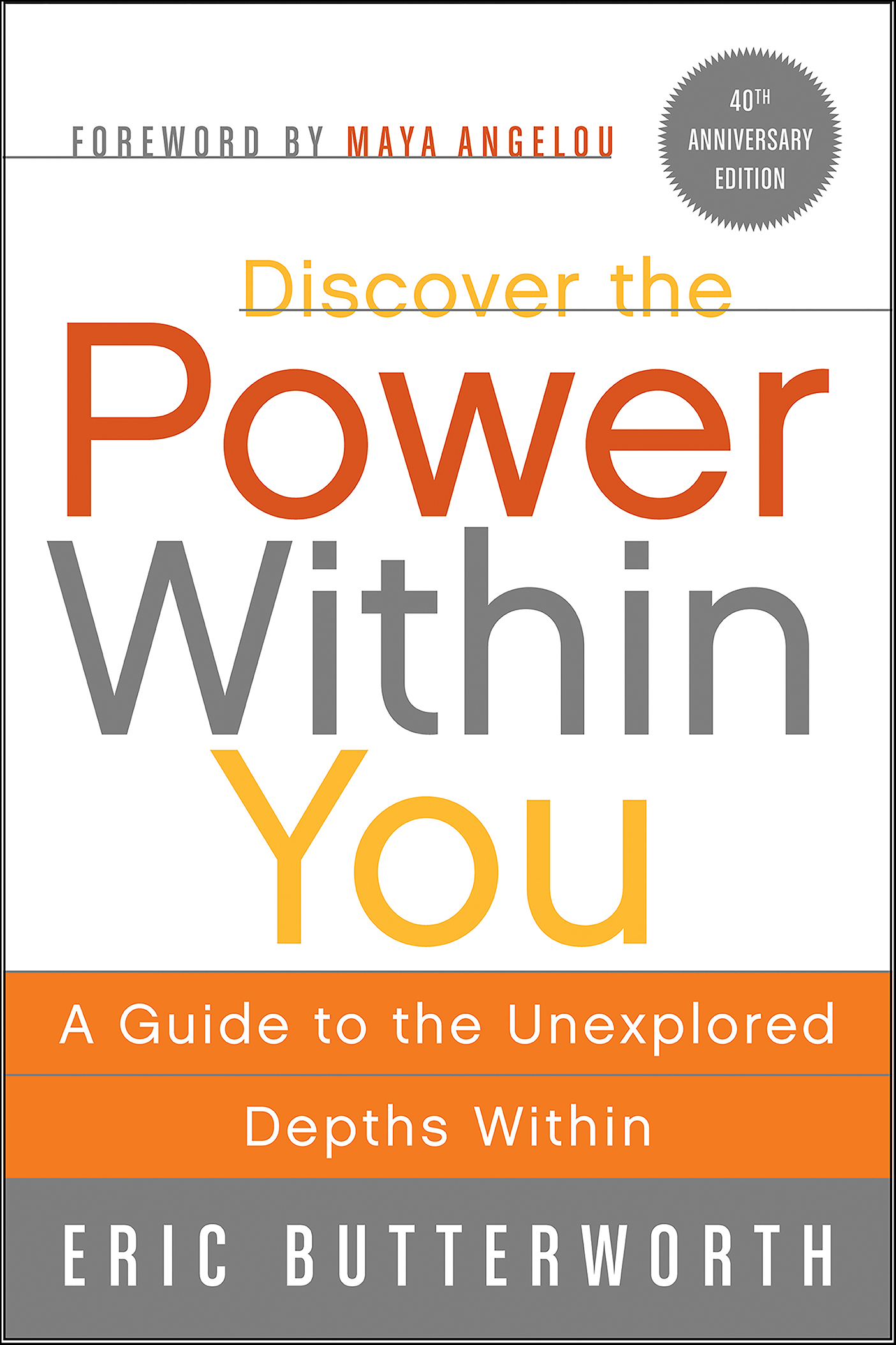 This image is the cover for the book Discover the Power Within You