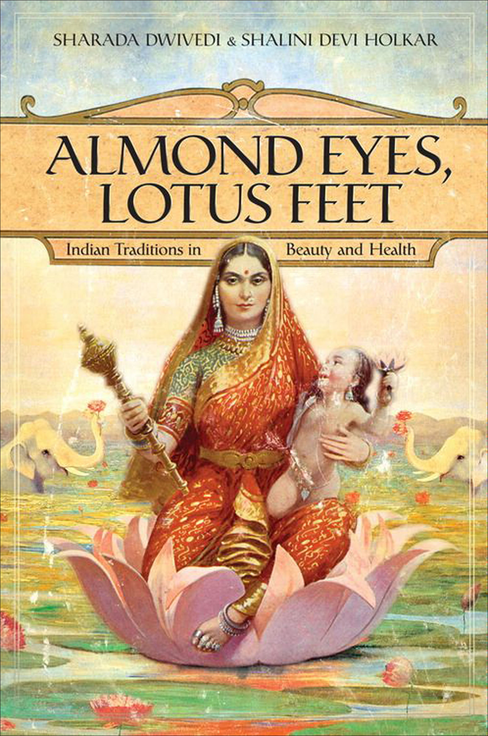 This image is the cover for the book Almond Eyes, Lotus Feet