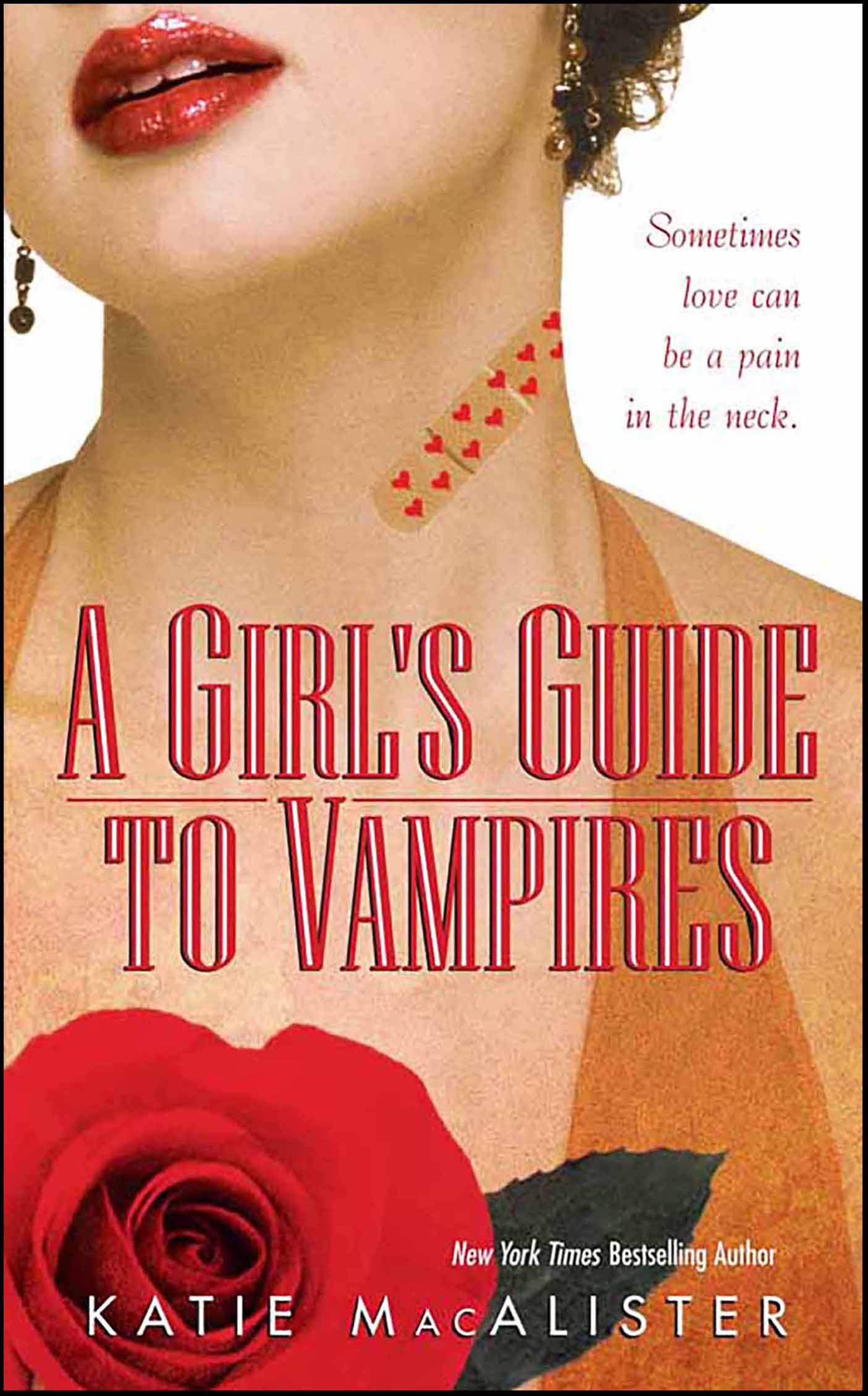 This image is the cover for the book Girl's Guide to Vampires, Dark Ones Series