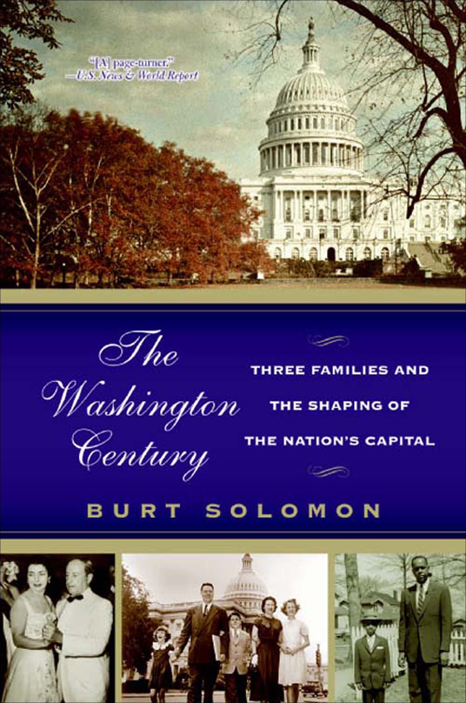 This image is the cover for the book Washington Century