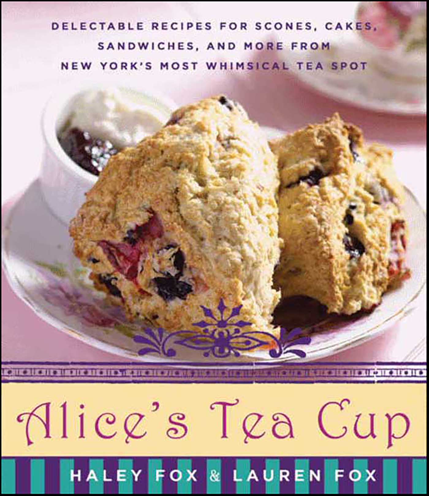 This image is the cover for the book Alice's Tea Cup