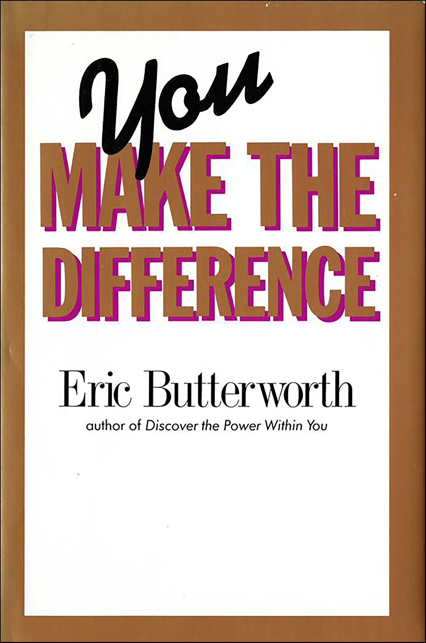 This image is the cover for the book You Make the Difference