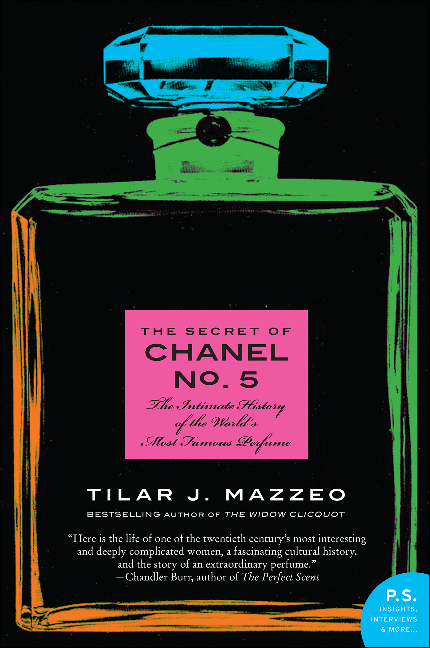 This image is the cover for the book Secret of Chanel No. 5