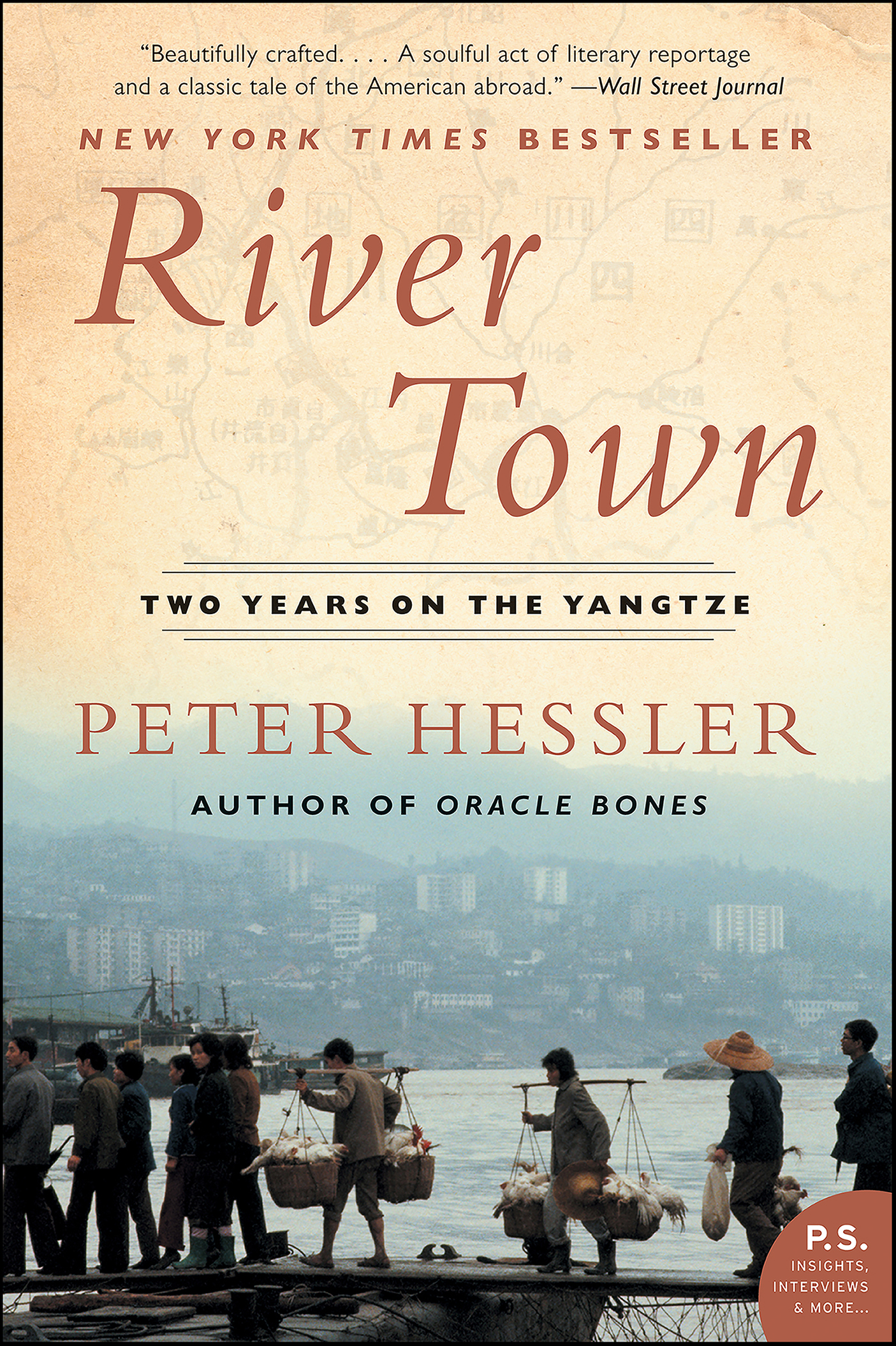 This image is the cover for the book River Town
