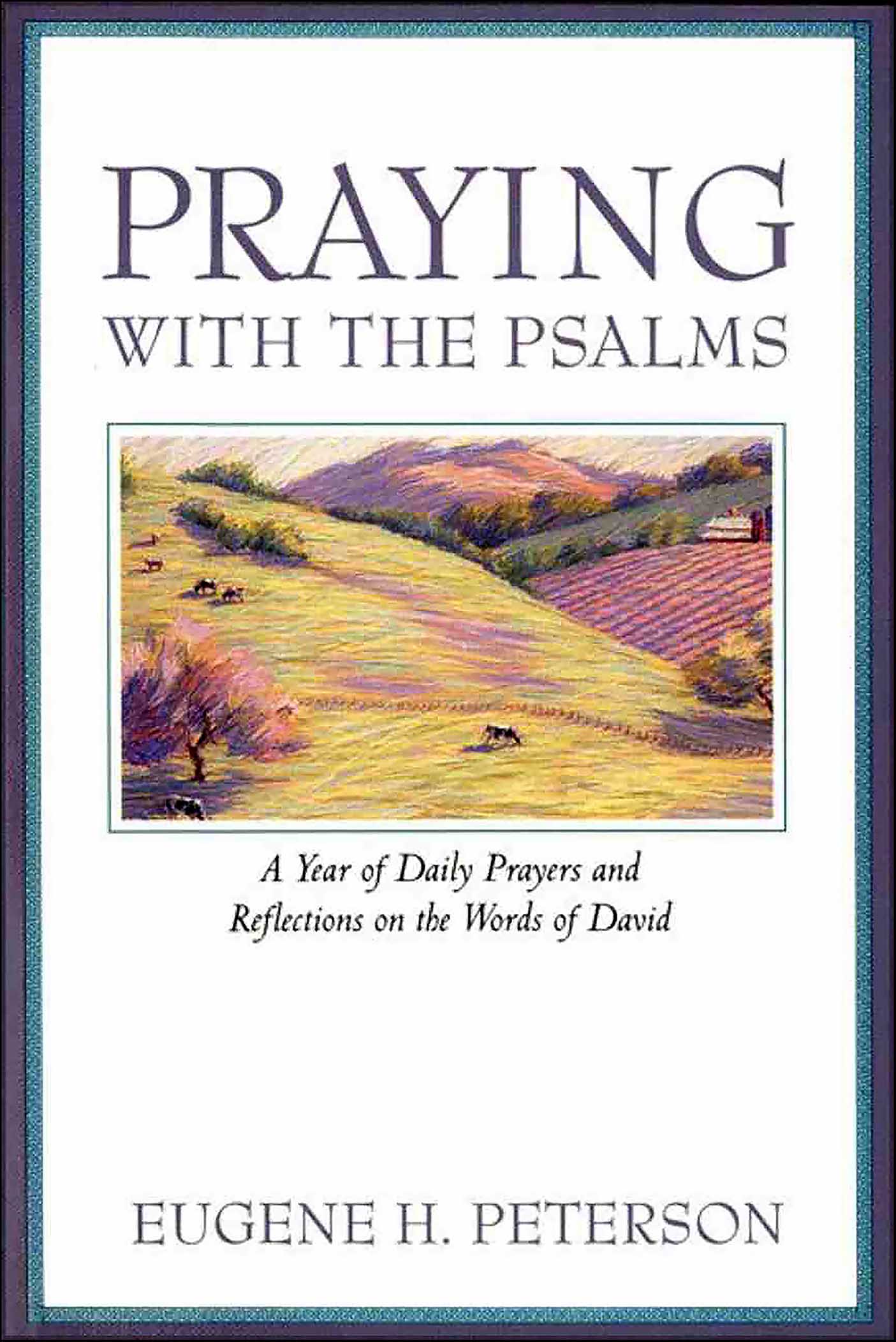 This image is the cover for the book Praying with the Psalms