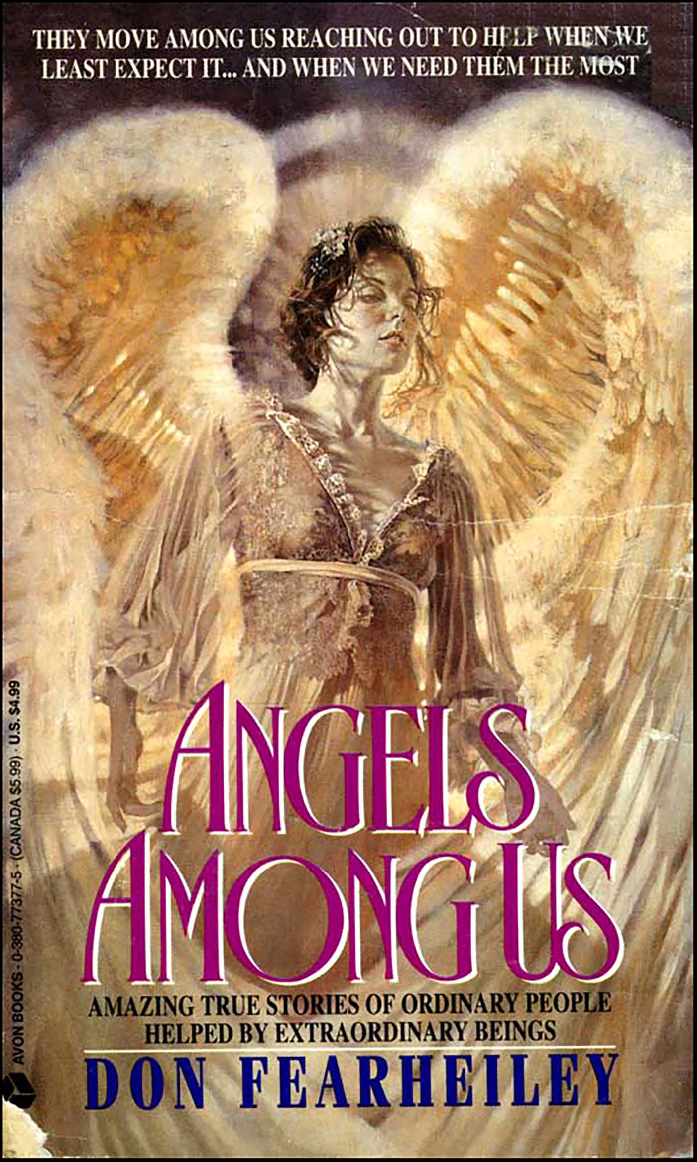 This image is the cover for the book Angels Among Us