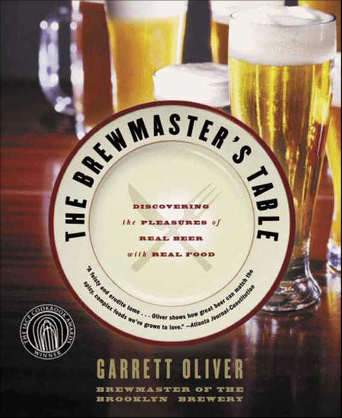 This image is the cover for the book Brewmaster's Table