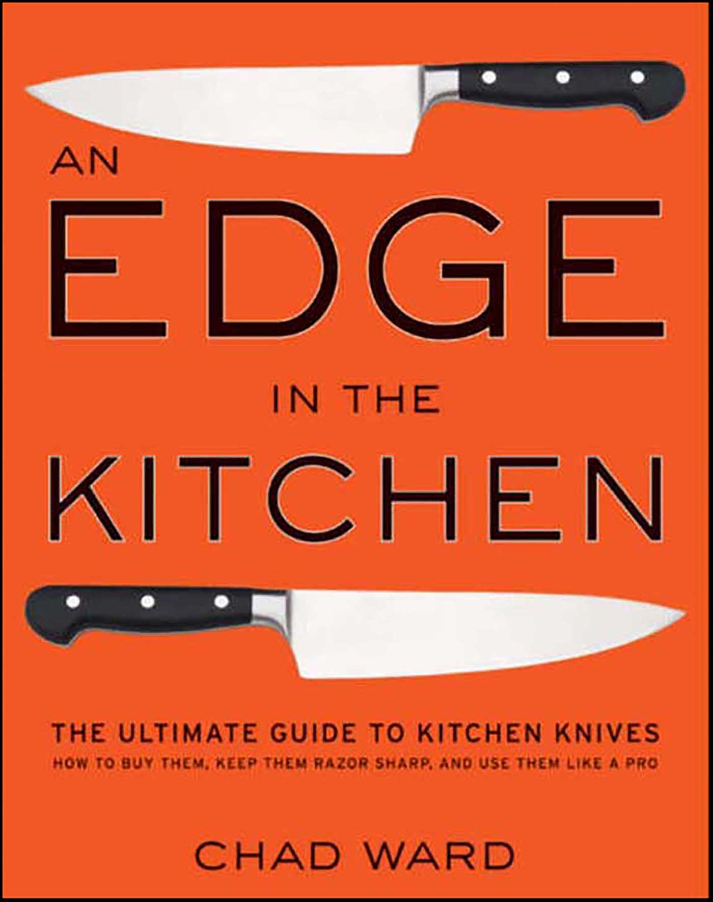 This image is the cover for the book Edge in the Kitchen