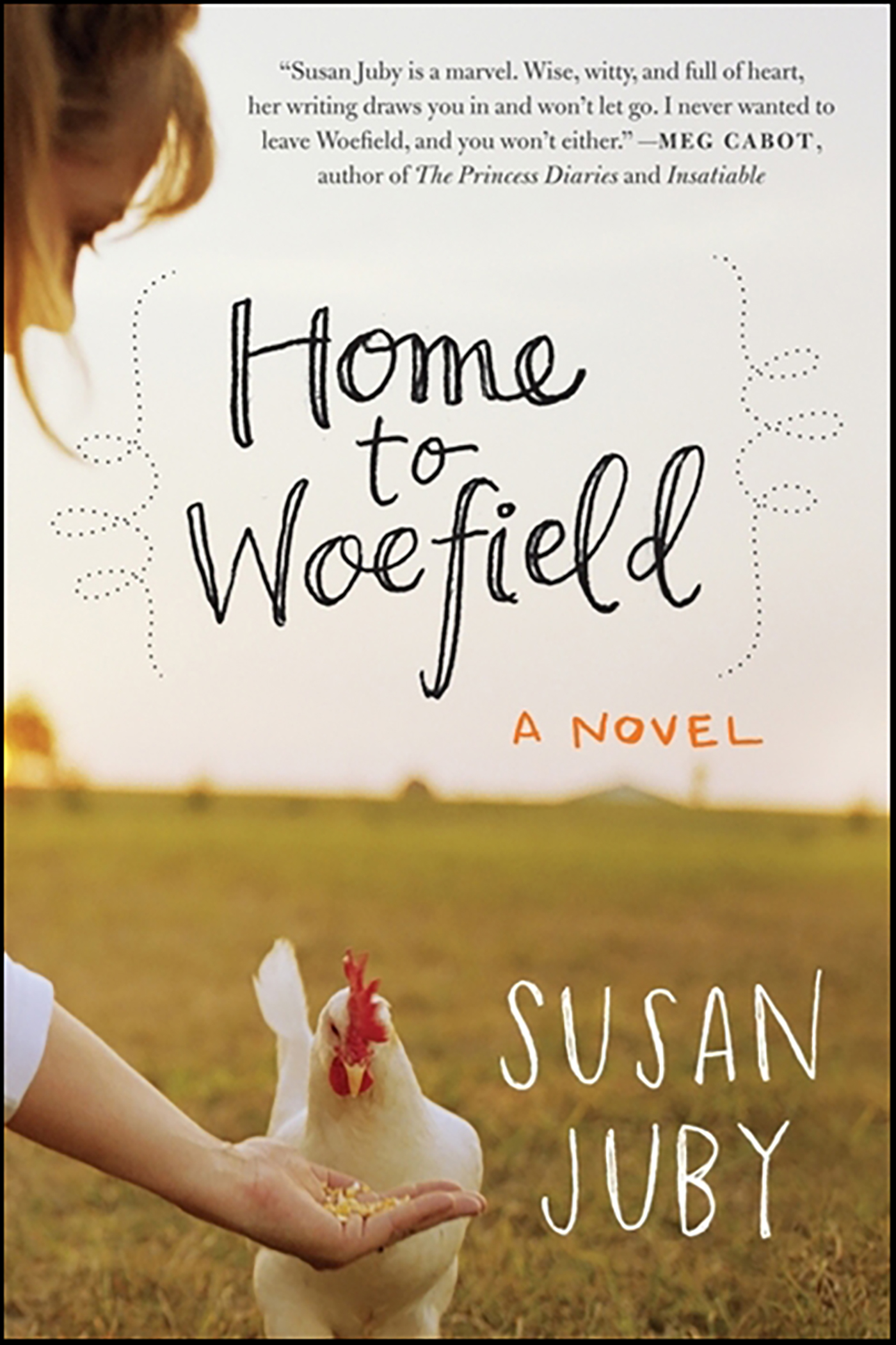 This image is the cover for the book Home to Woefield