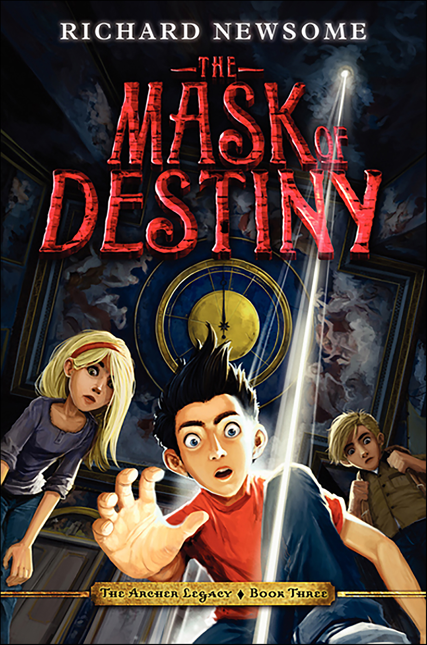 This image is the cover for the book Mask of Destiny, The Archer Legacy