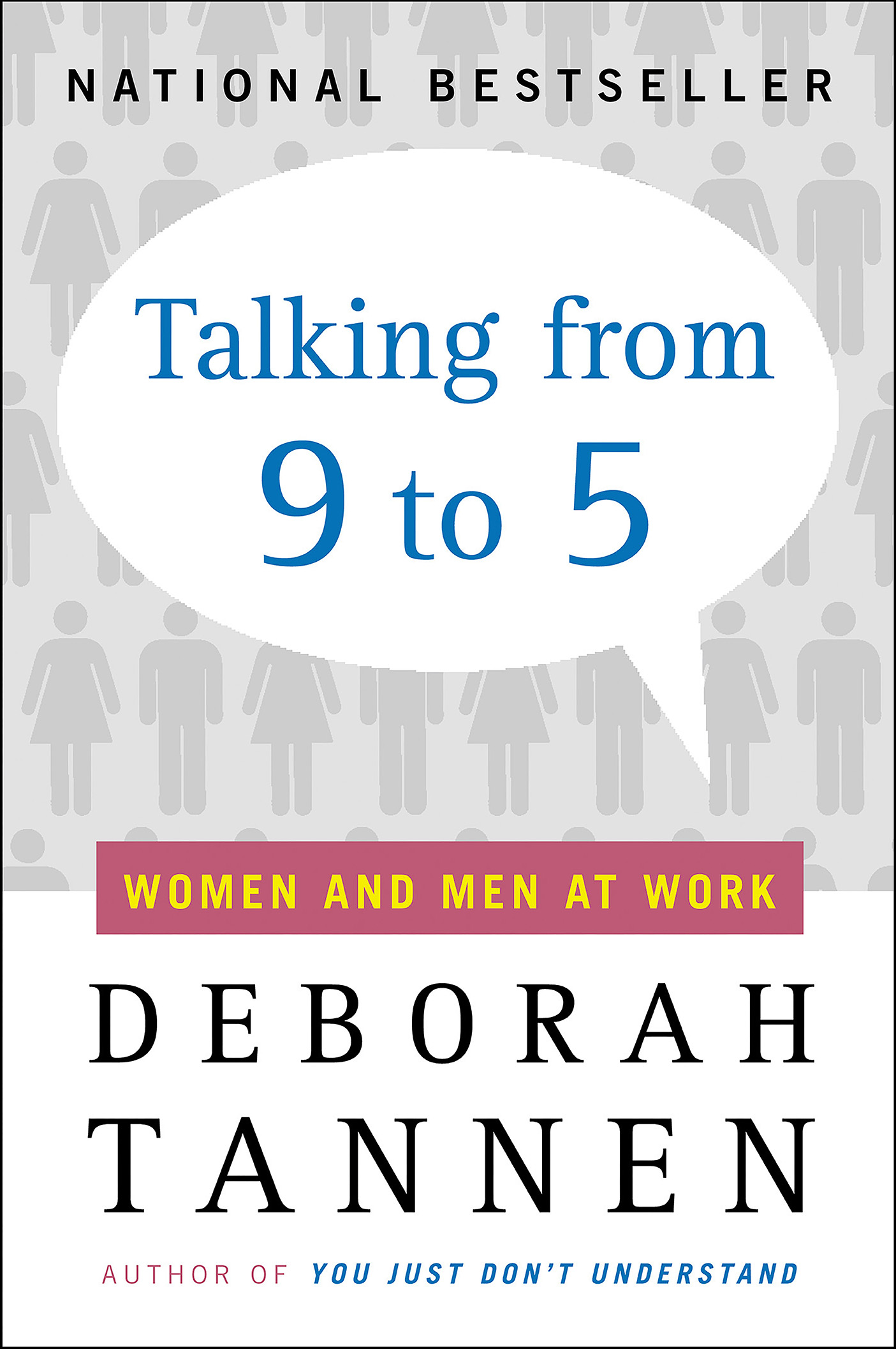 This image is the cover for the book Talking from 9 to 5