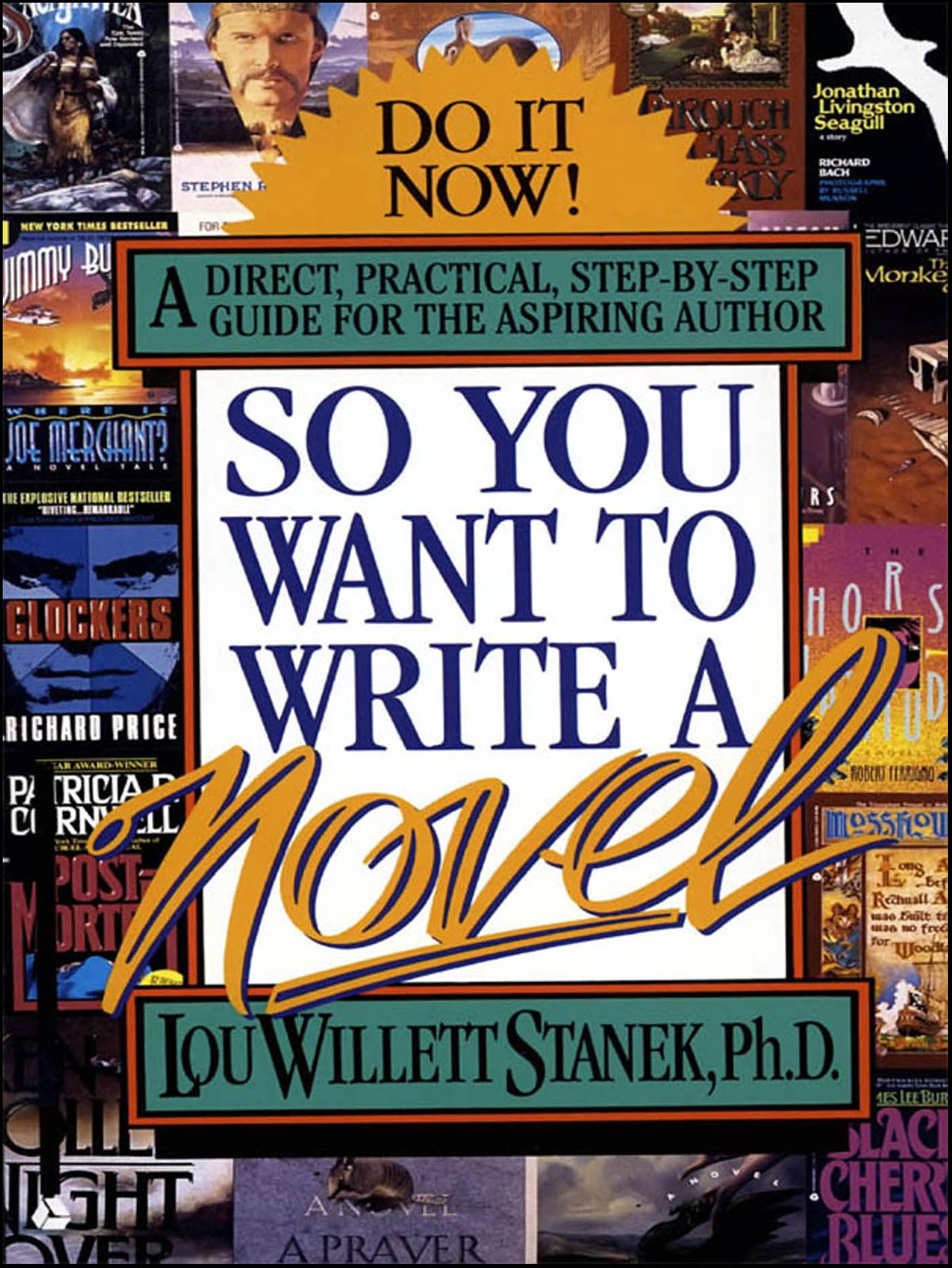 This image is the cover for the book So You Want to Write a Novel