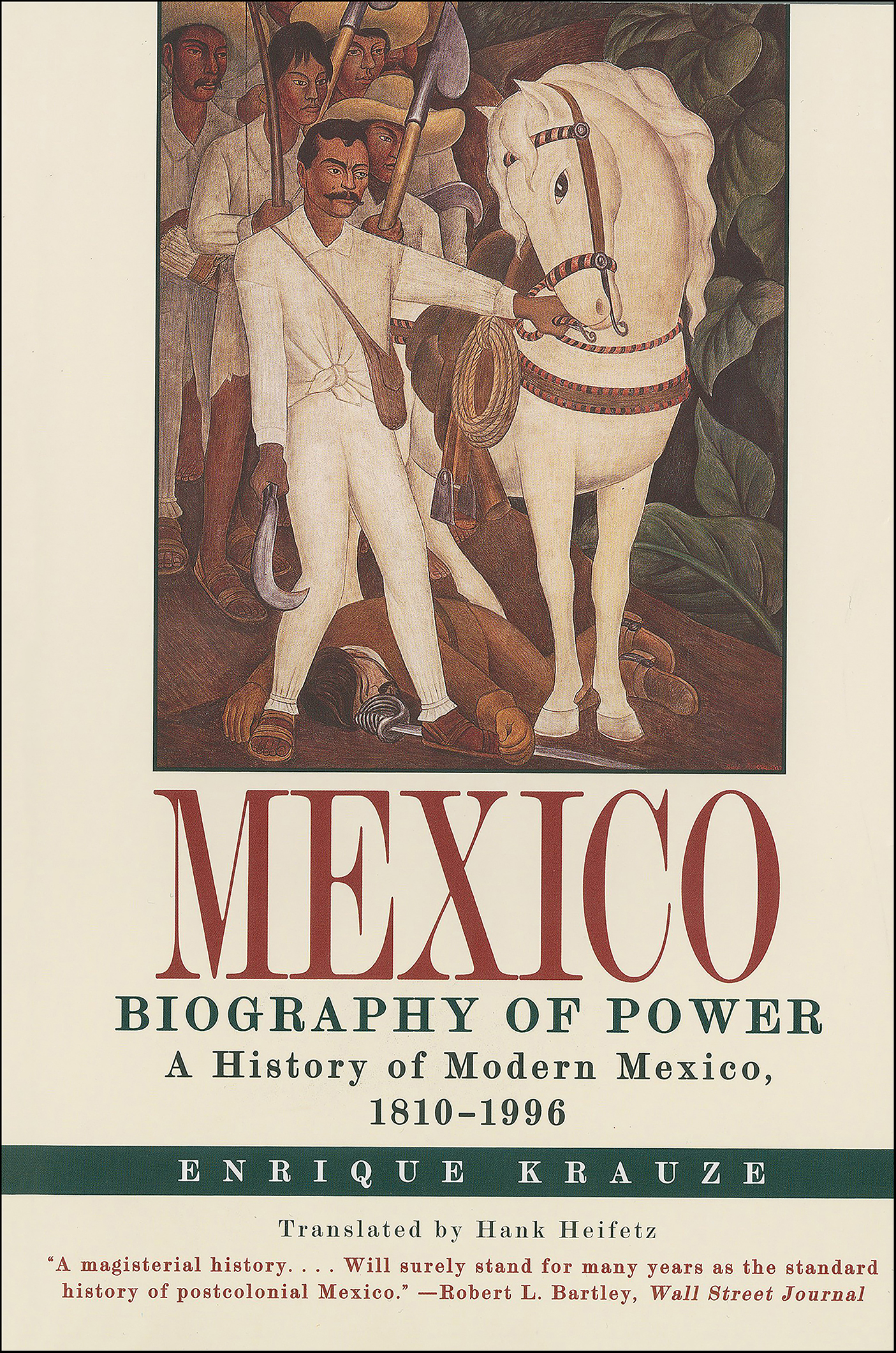 This image is the cover for the book Mexico: Biography of Power