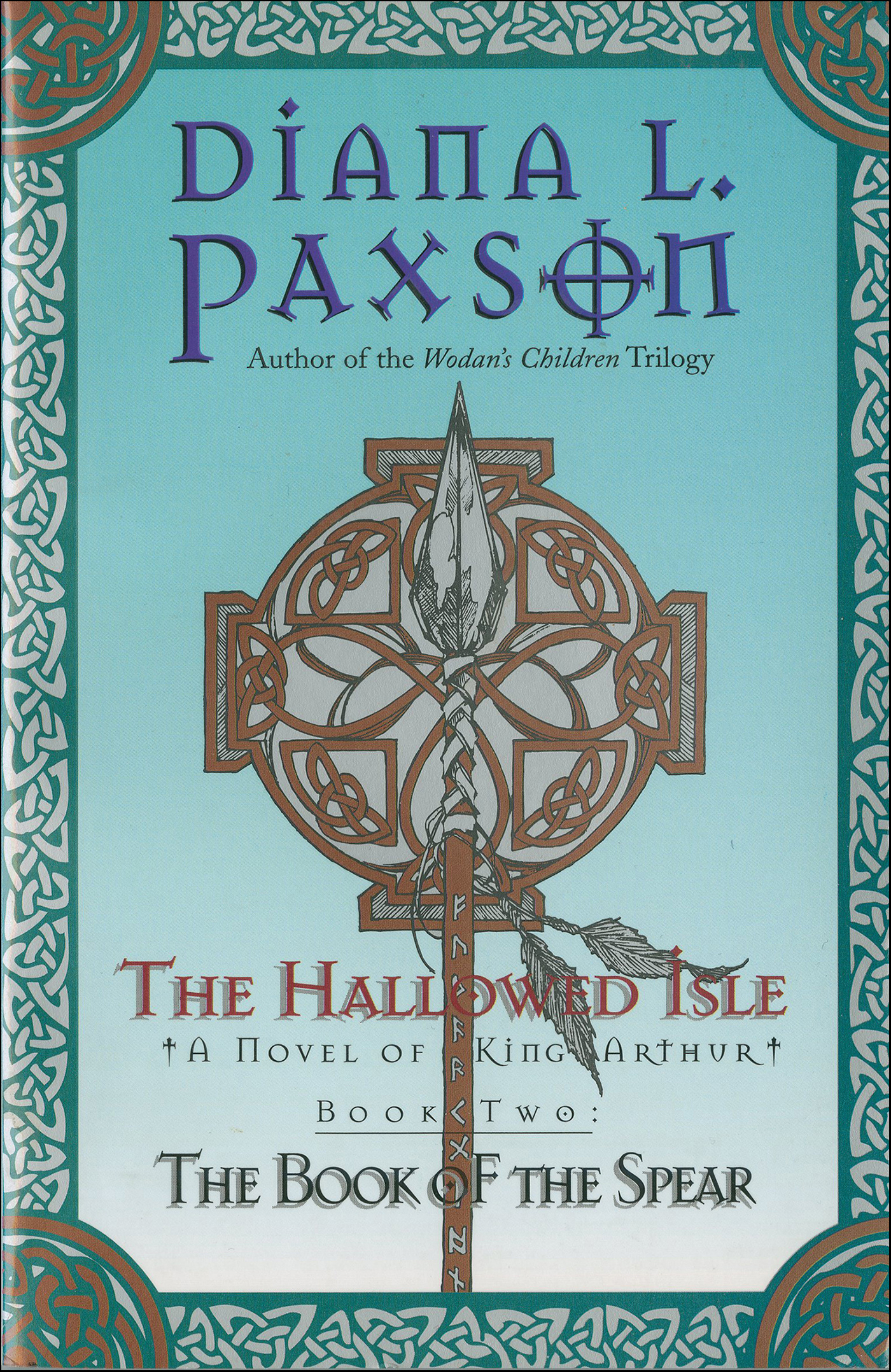 This image is the cover for the book Hallowed Isle: The Book of the Spear, The Hallowed Isle