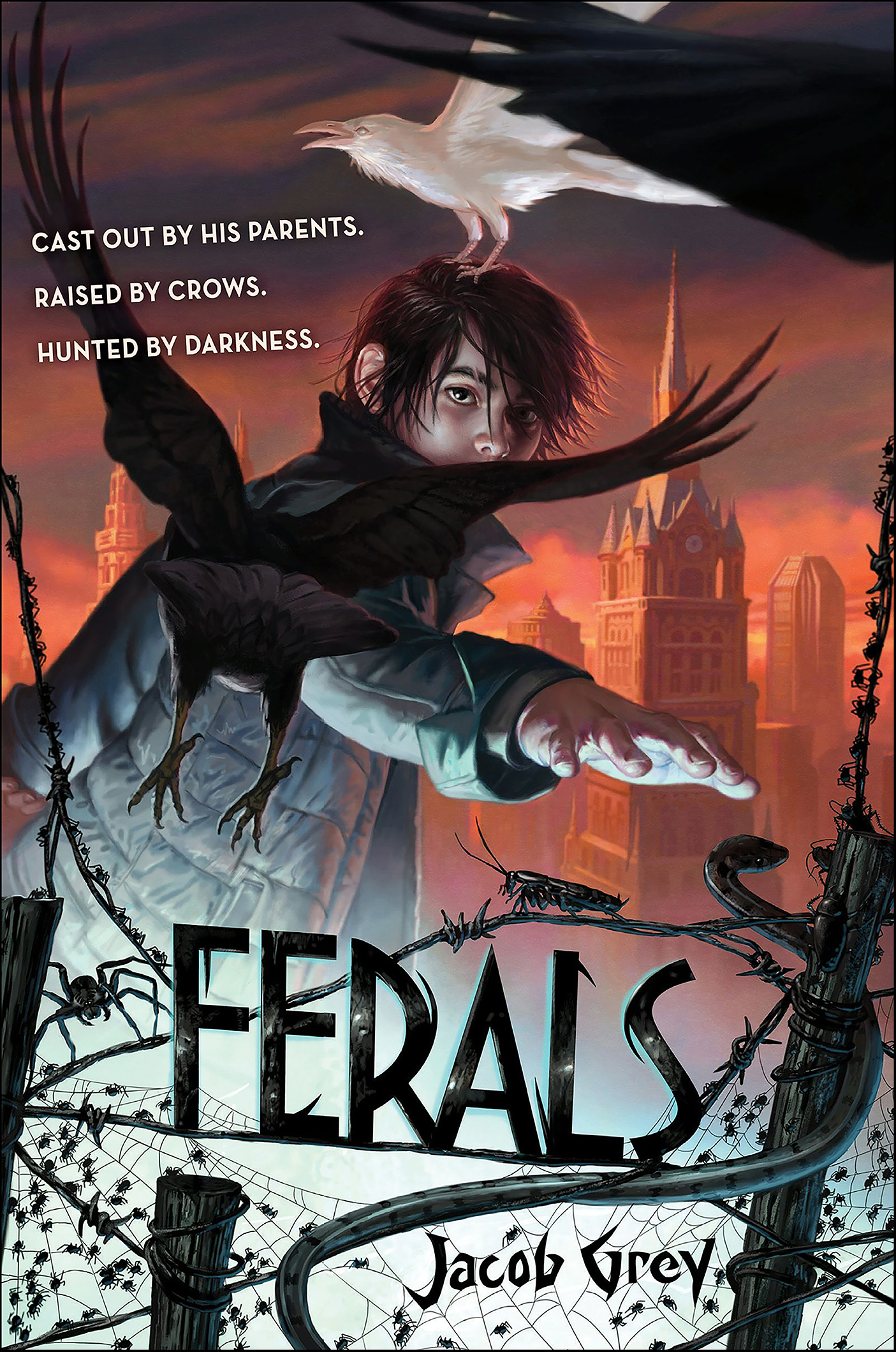 This image is the cover for the book Ferals, Ferals