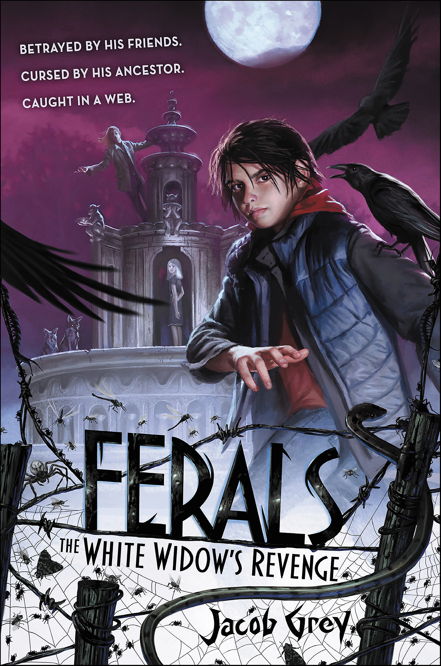 This image is the cover for the book Ferals: The White Widow's Revenge, Ferals