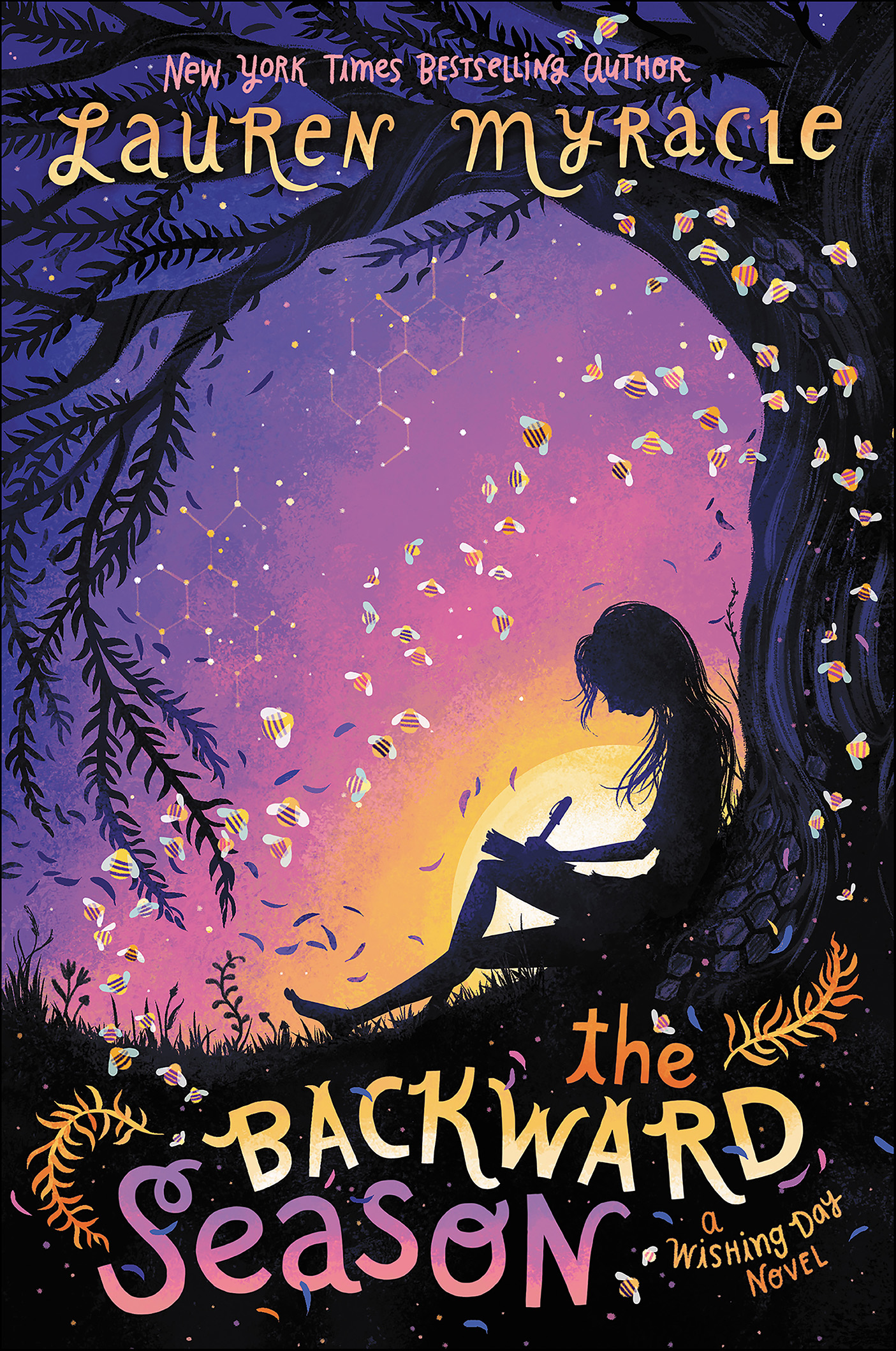 This image is the cover for the book Backward Season, Wishing Day