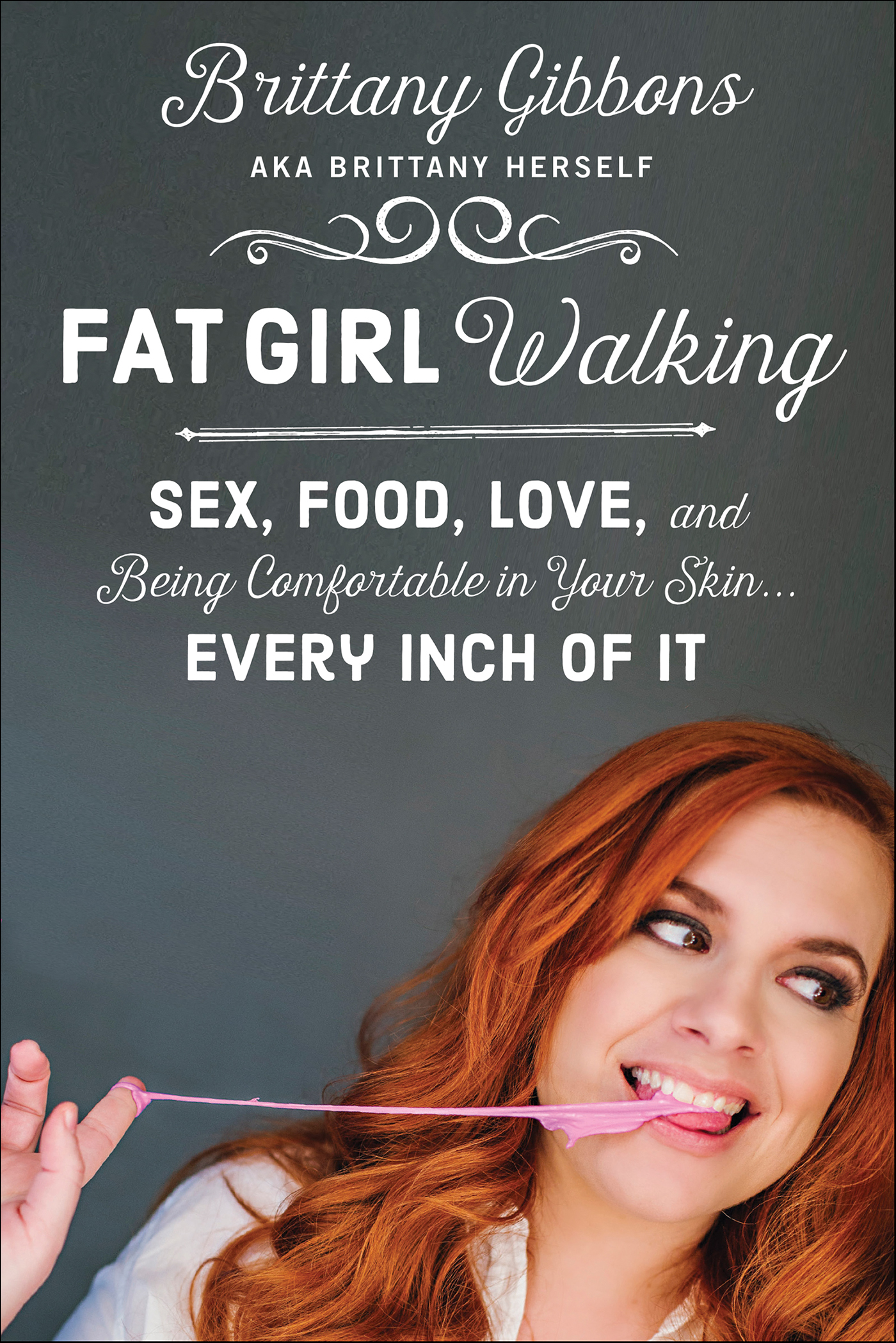 This image is the cover for the book Fat Girl Walking