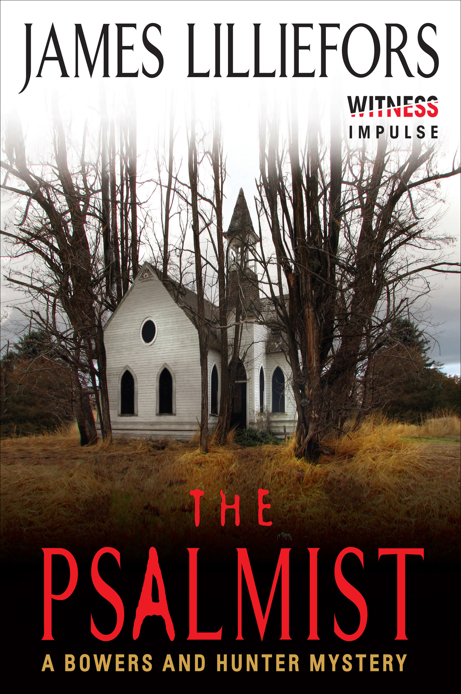 This image is the cover for the book Psalmist, Bowers and Hunter Mysteries