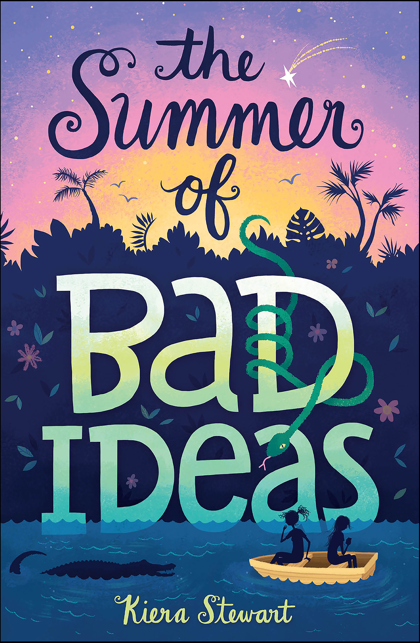 This image is the cover for the book Summer of Bad Ideas