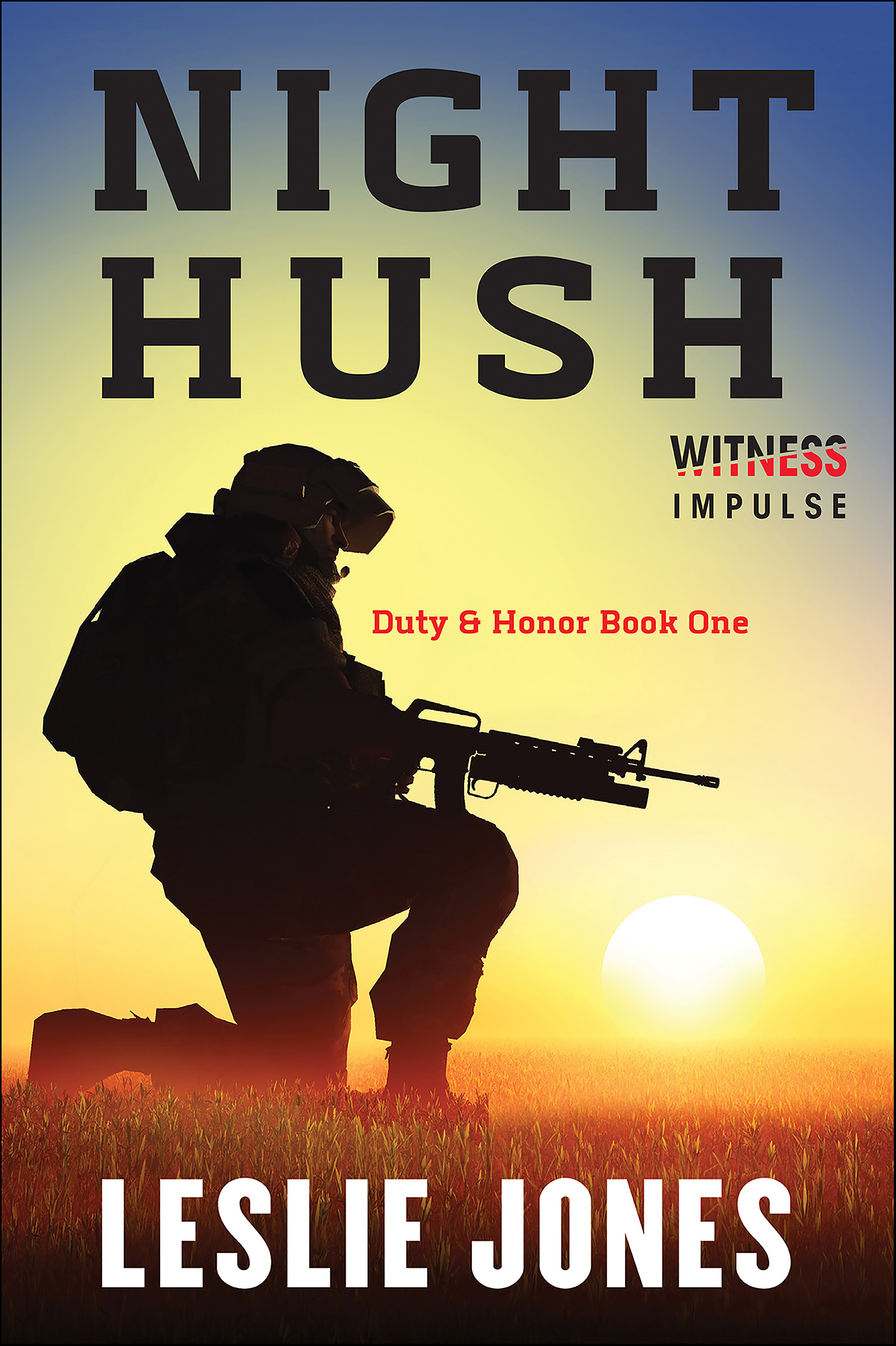 This image is the cover for the book Night Hush, Duty & Honor