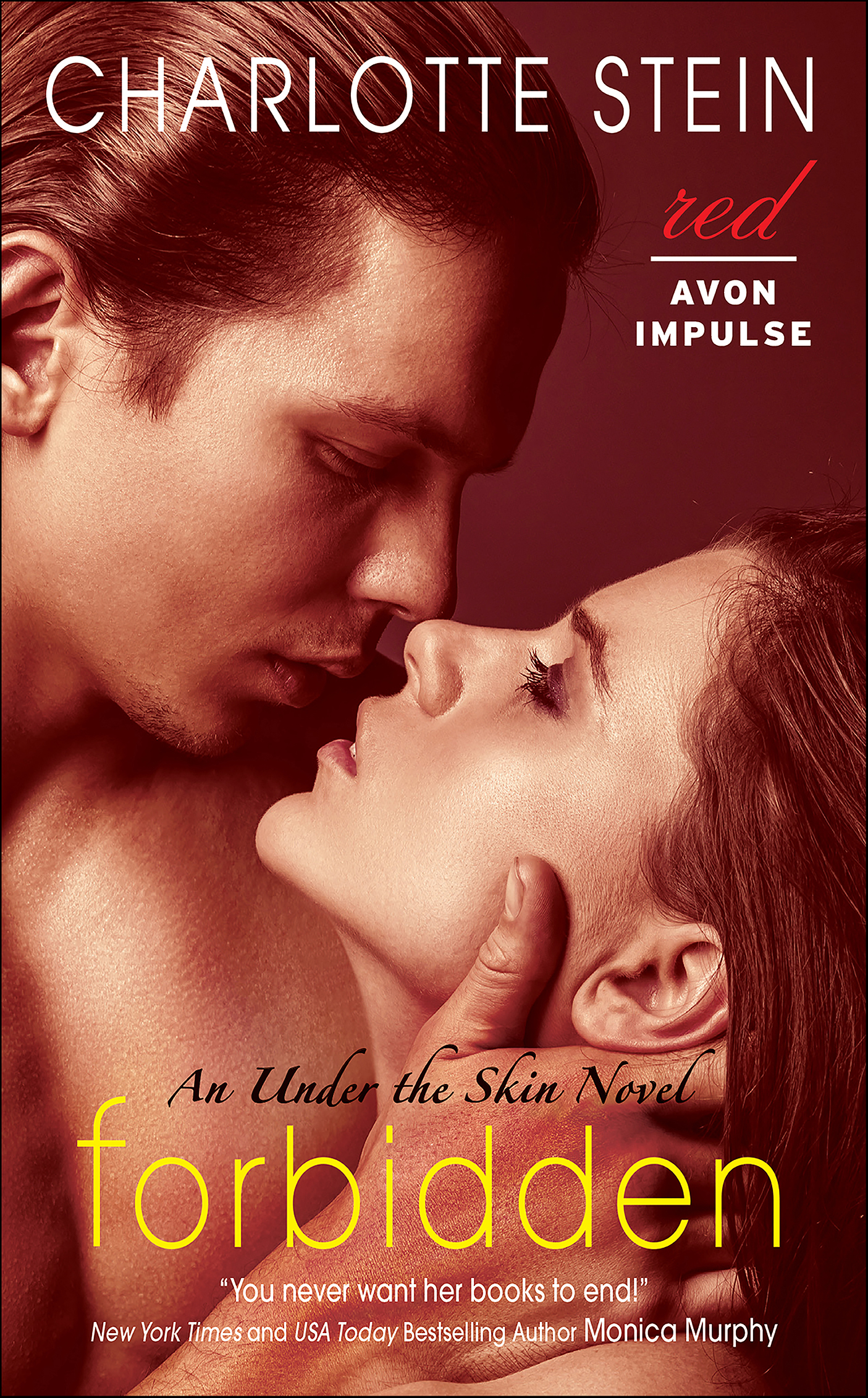 This image is the cover for the book Forbidden, The Under the Skin Novels