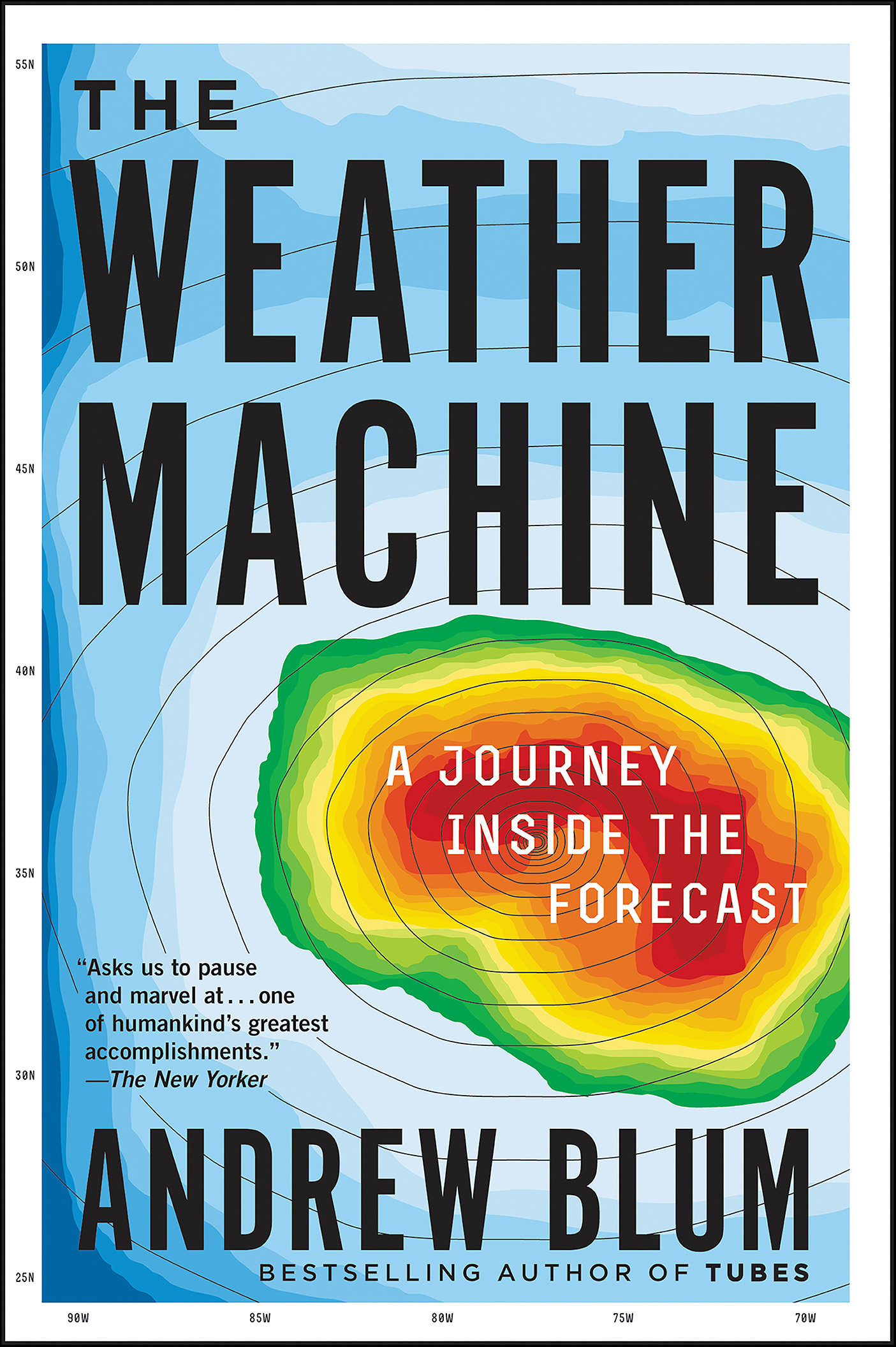 This image is the cover for the book Weather Machine