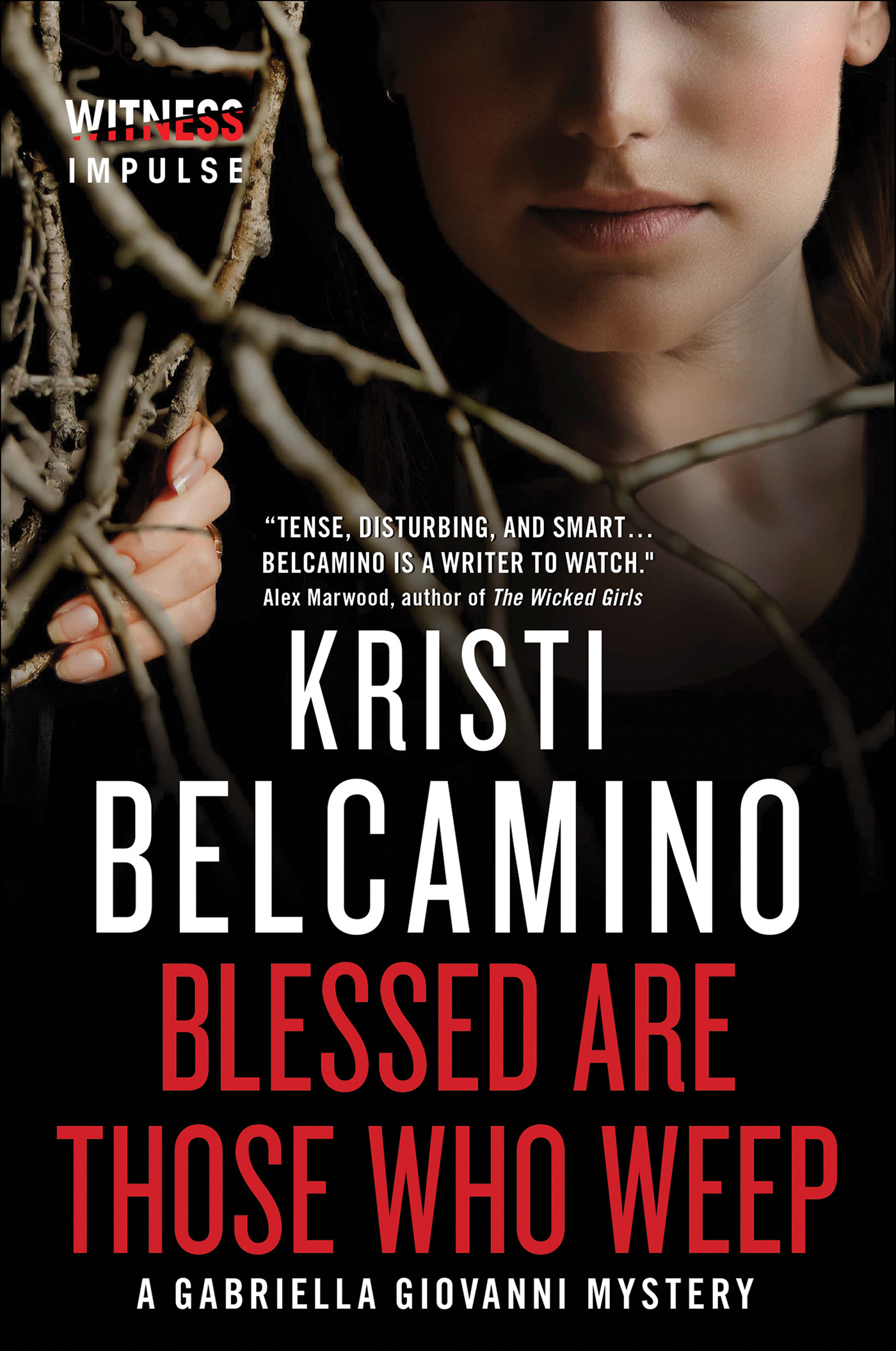 This image is the cover for the book Blessed are Those Who Weep, Gabriella Giovanni Mysteries