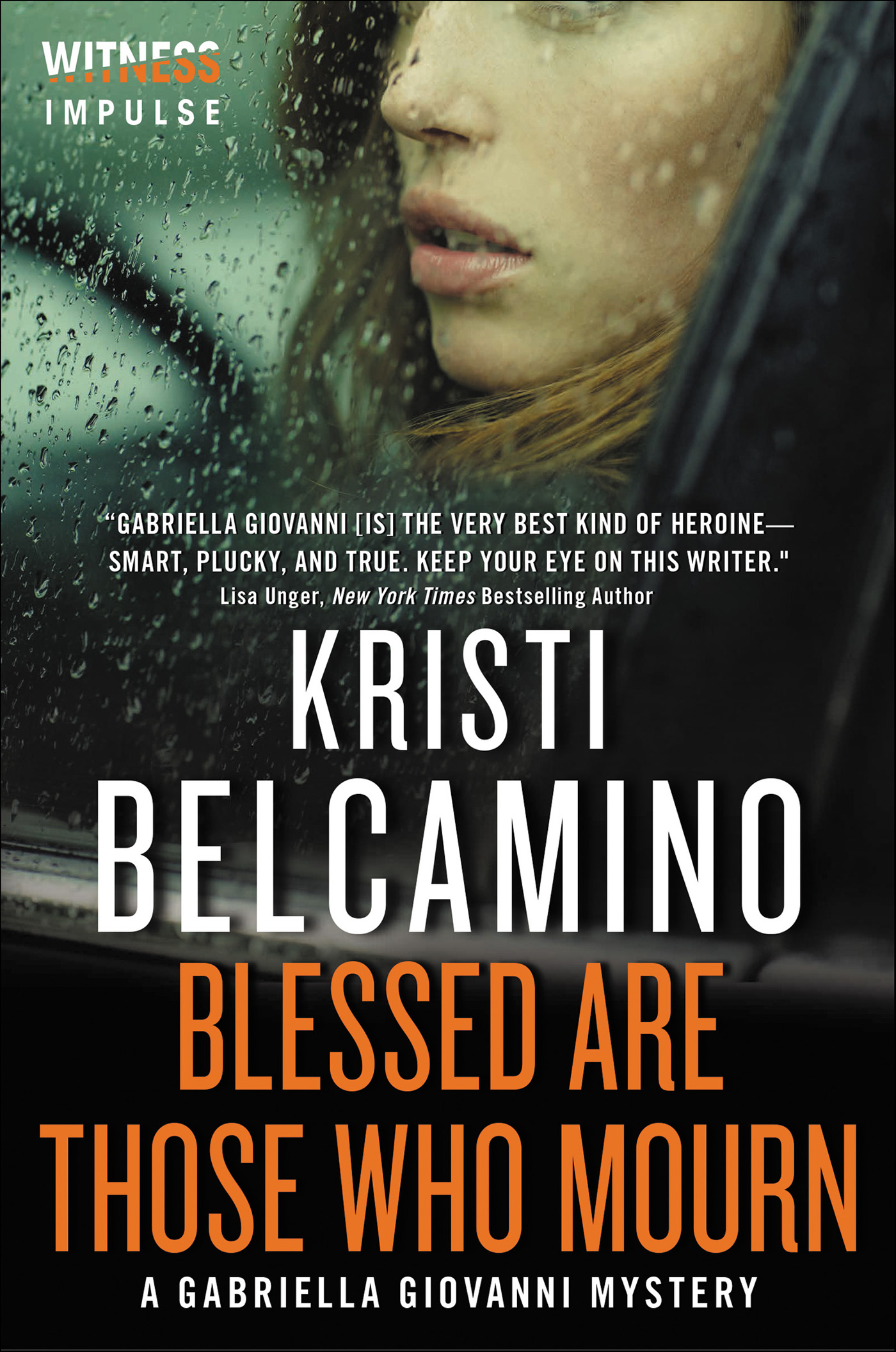 This image is the cover for the book Blessed are Those Who Mourn, Gabriella Giovanni Mysteries