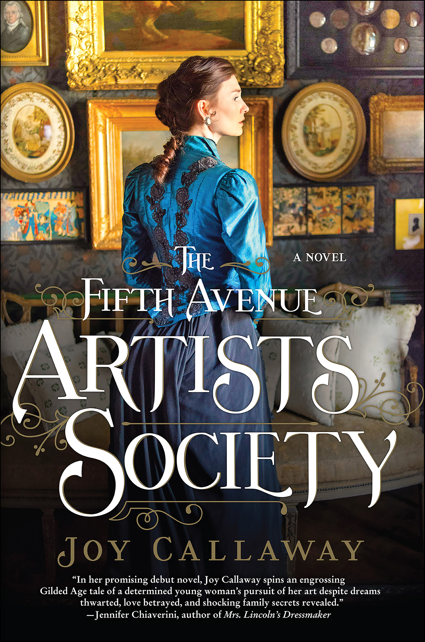 This image is the cover for the book Fifth Avenue Artists Society