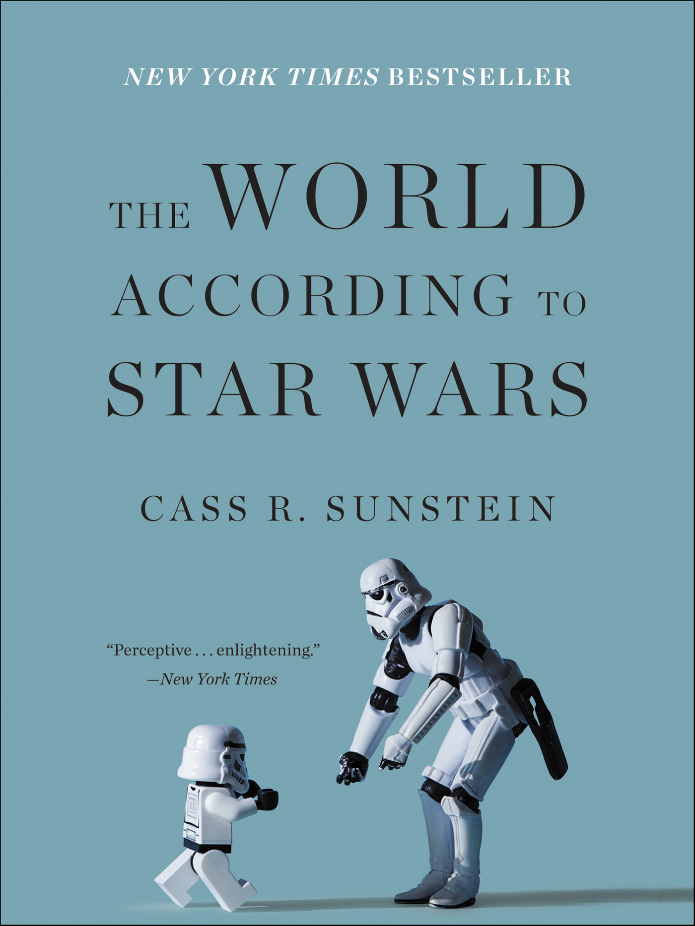 This image is the cover for the book World According to Star Wars