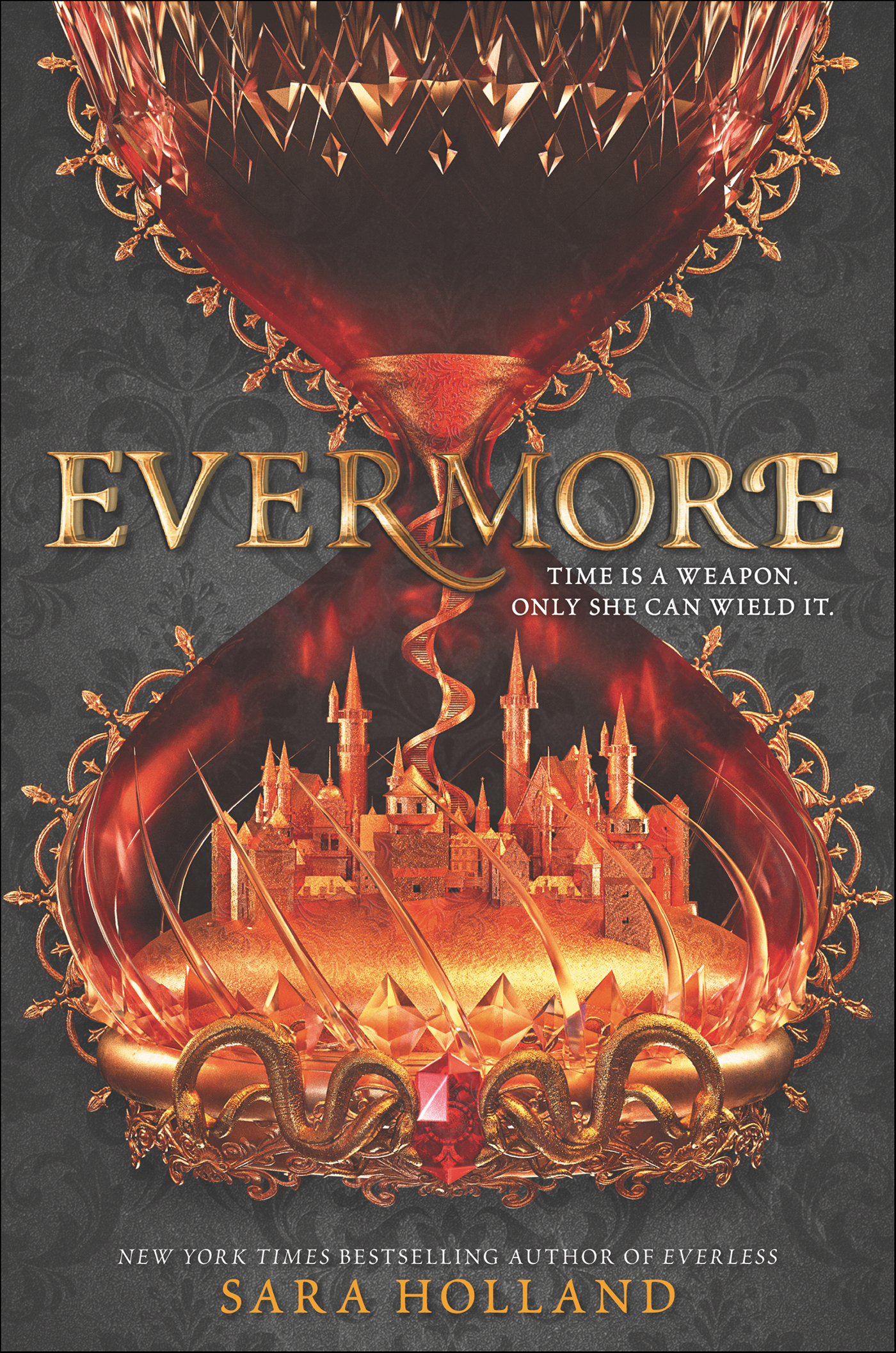 This image is the cover for the book Evermore, Everless