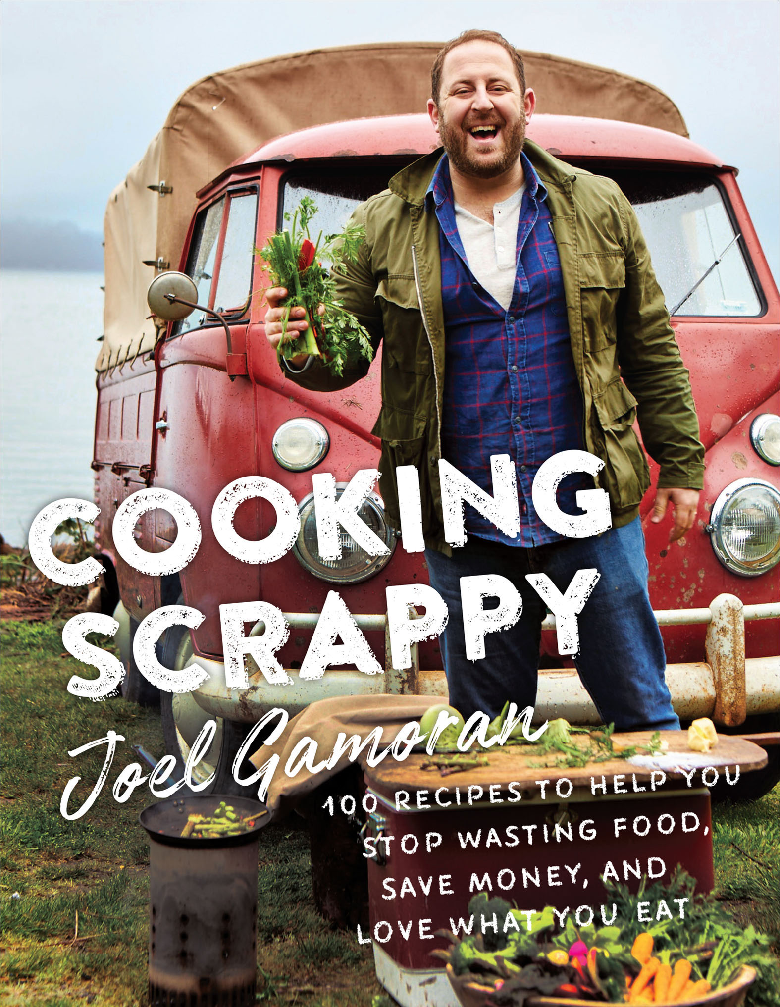 This image is the cover for the book Cooking Scrappy
