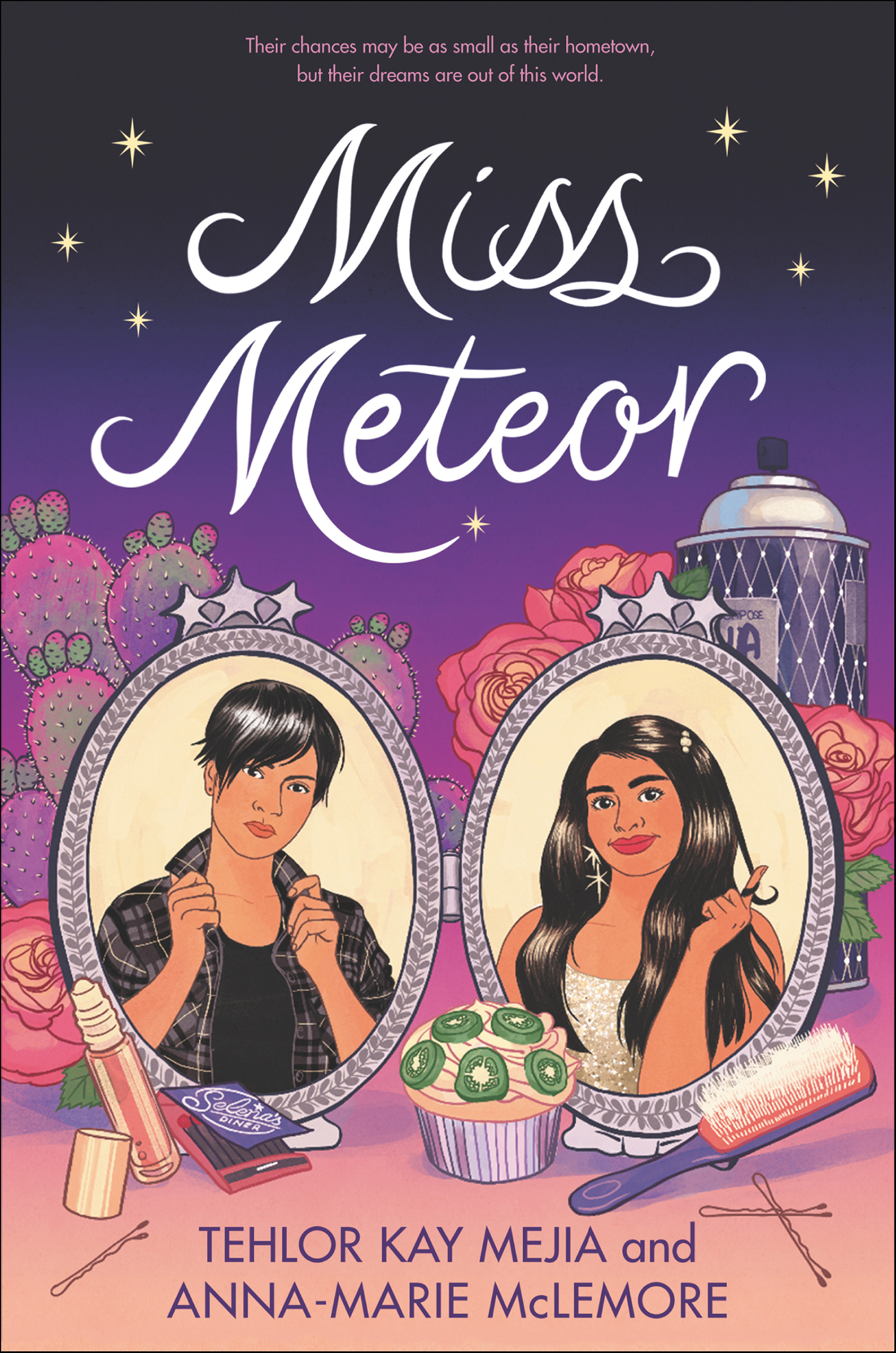 This image is the cover for the book Miss Meteor