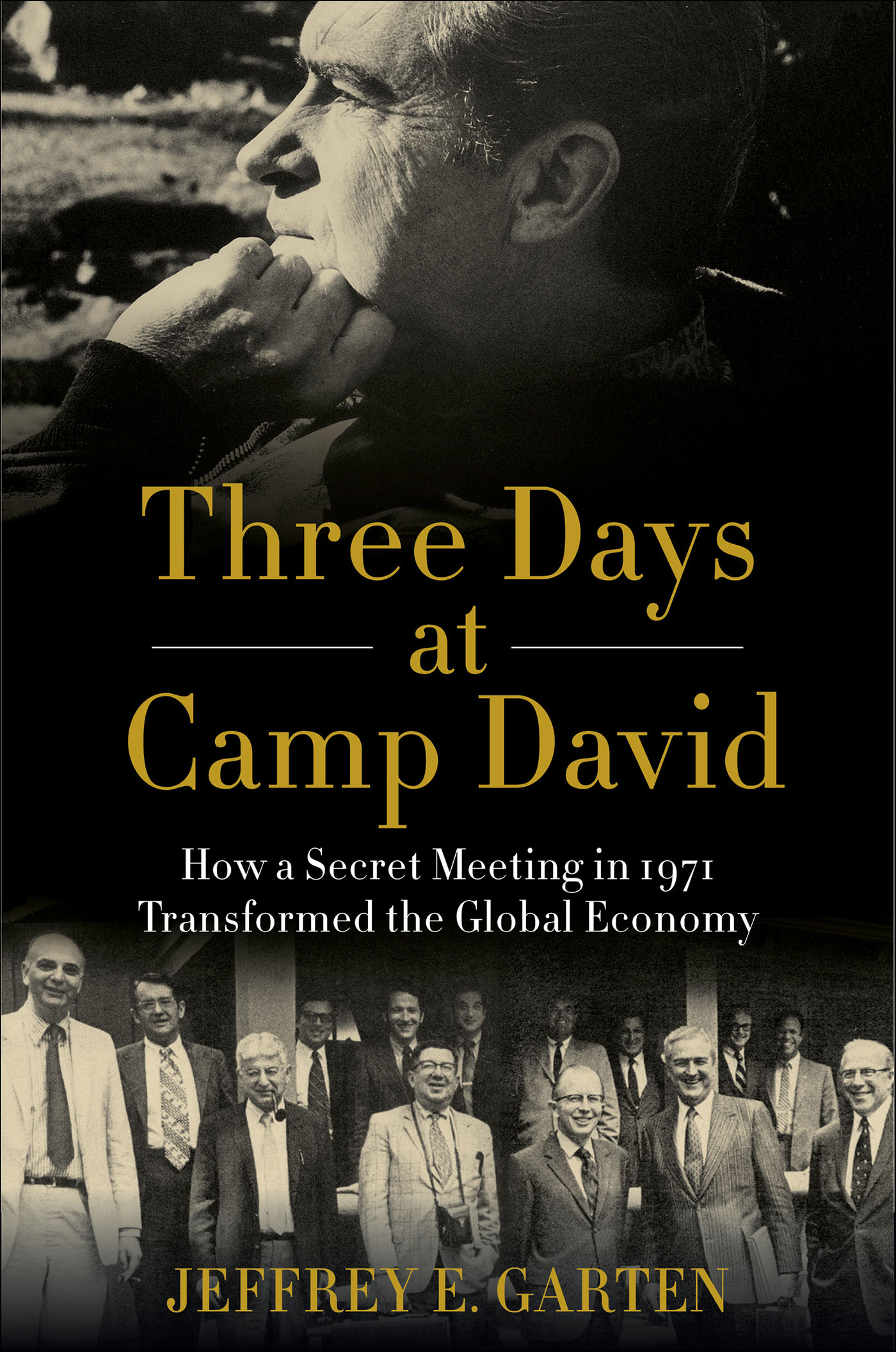 This image is the cover for the book Three Days at Camp David