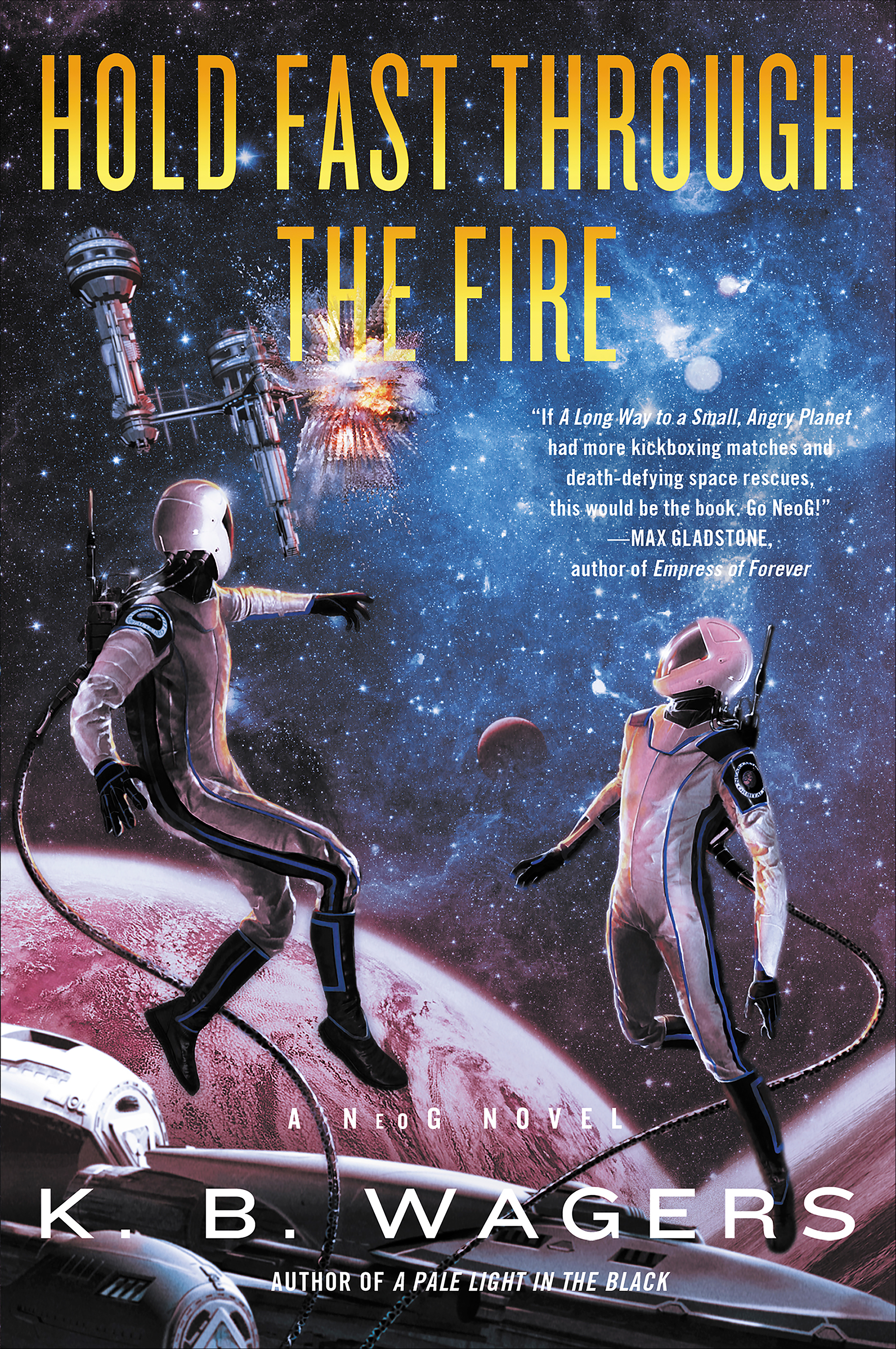 This image is the cover for the book Hold Fast Through the Fire, NeoG Novels