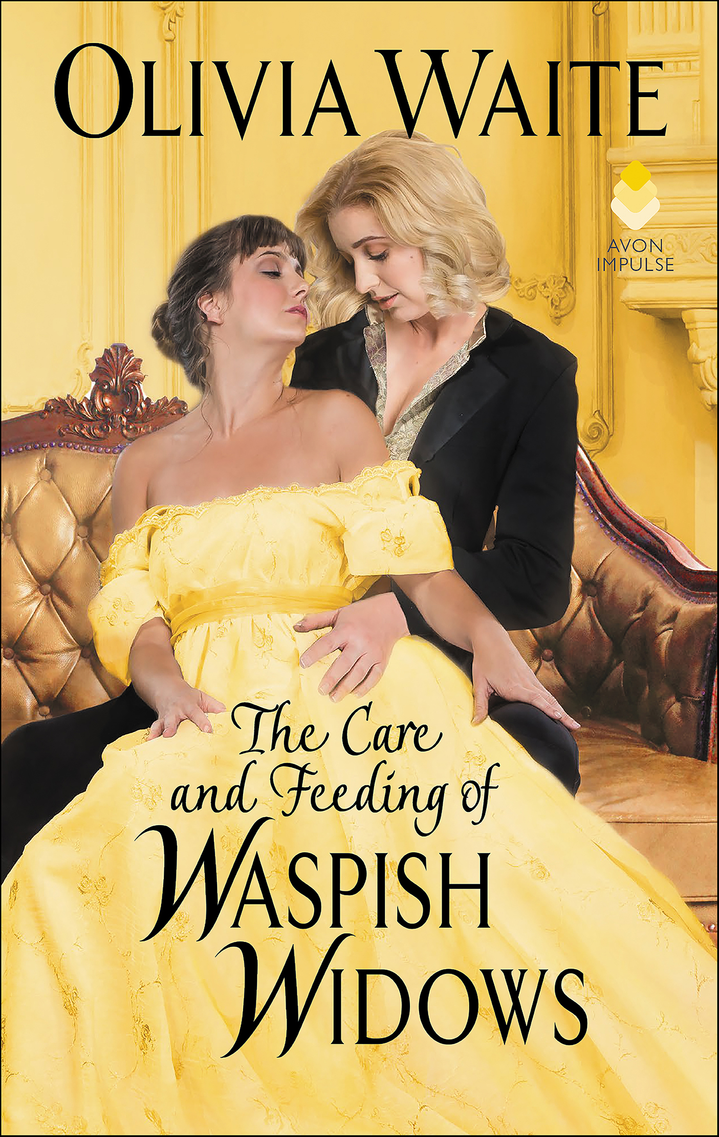 This image is the cover for the book Care and Feeding of Waspish Widows