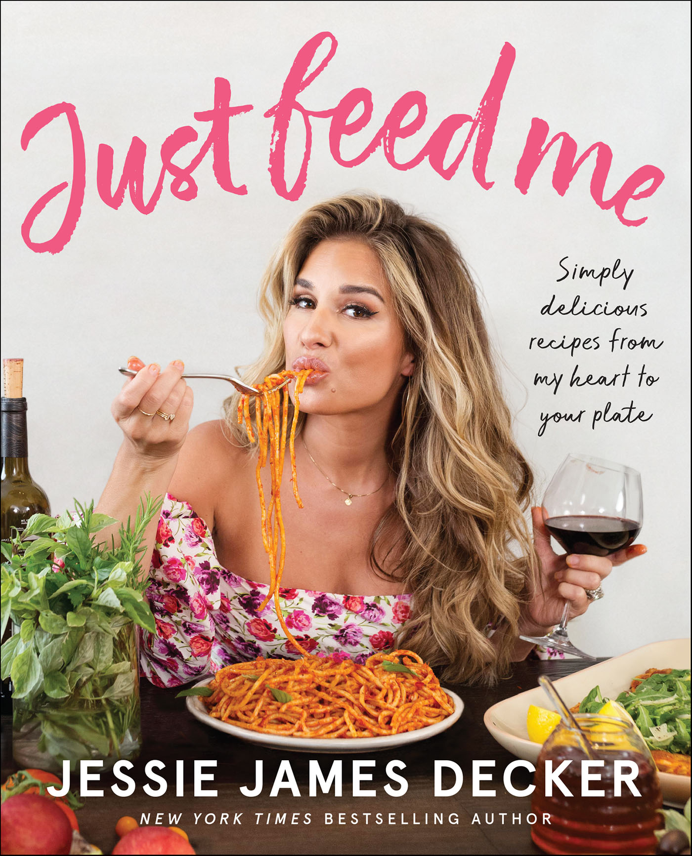 This image is the cover for the book Just Feed Me