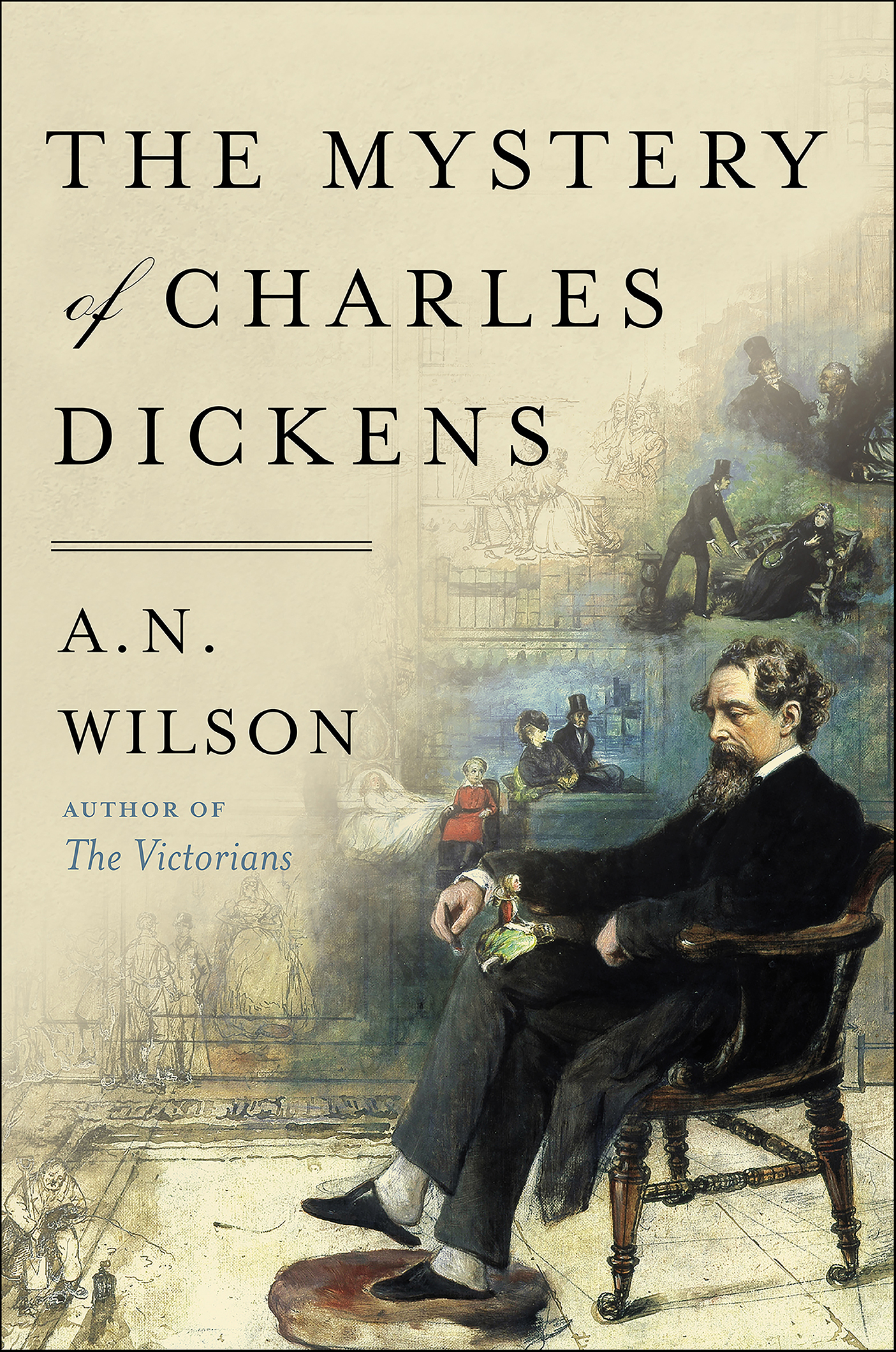 This image is the cover for the book Mystery of Charles Dickens